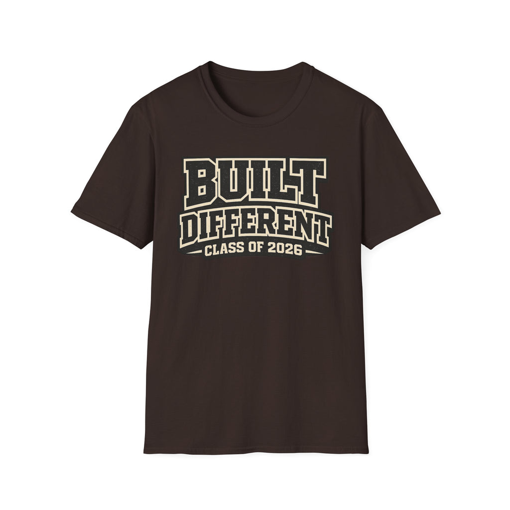 Class of 2026 "Built Different" T-Shirt