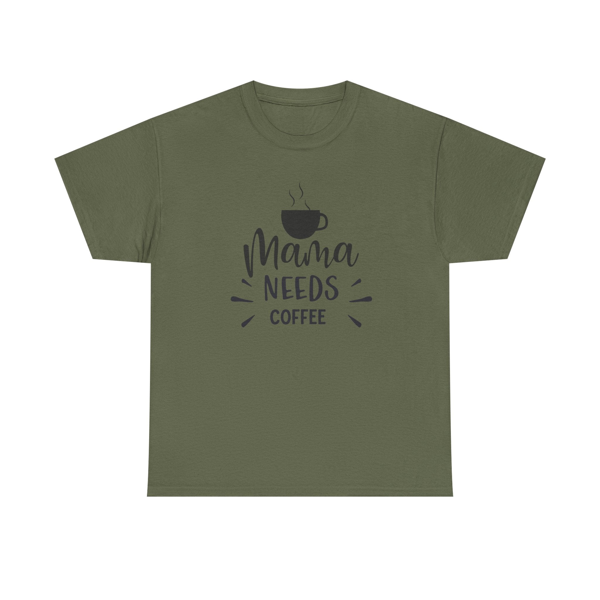 Mama Needs Coffee T-Shirt — Funny Mom Coffee Tee