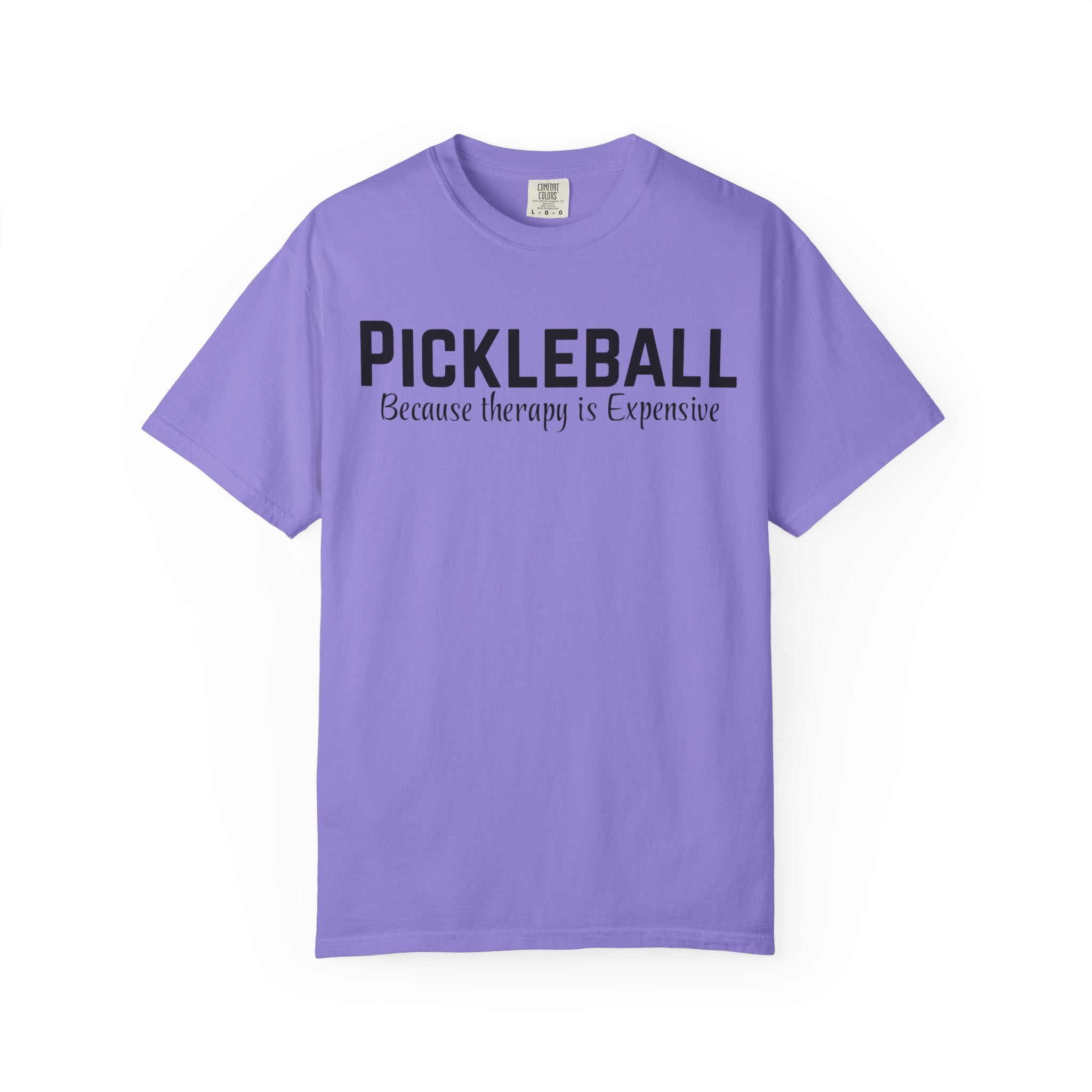 Pickleball T-Shirt — "Pickleball Because Therapy Is Expensive" Funny Athletic Tee