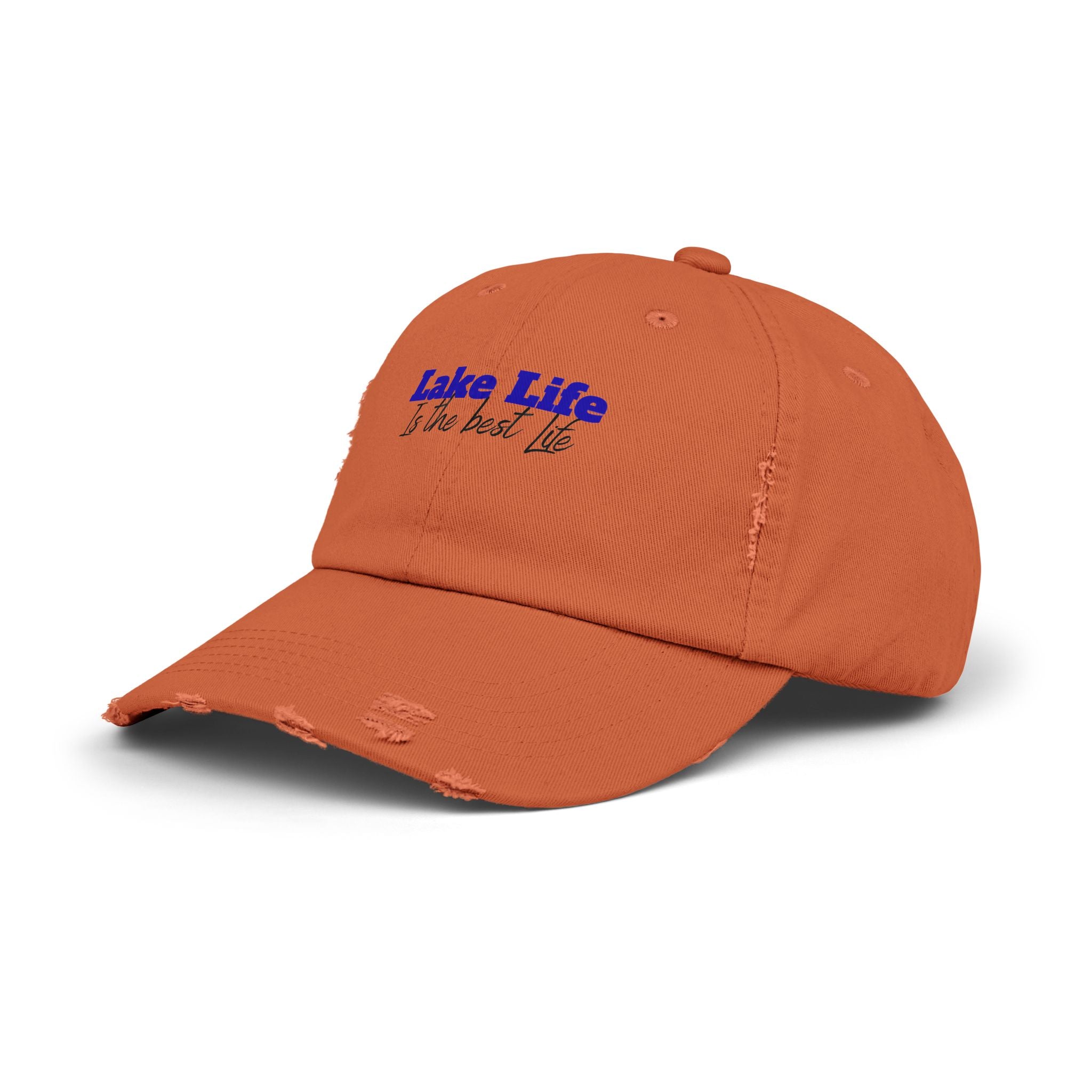 Lake Life Is the Best Life Distressed Cap