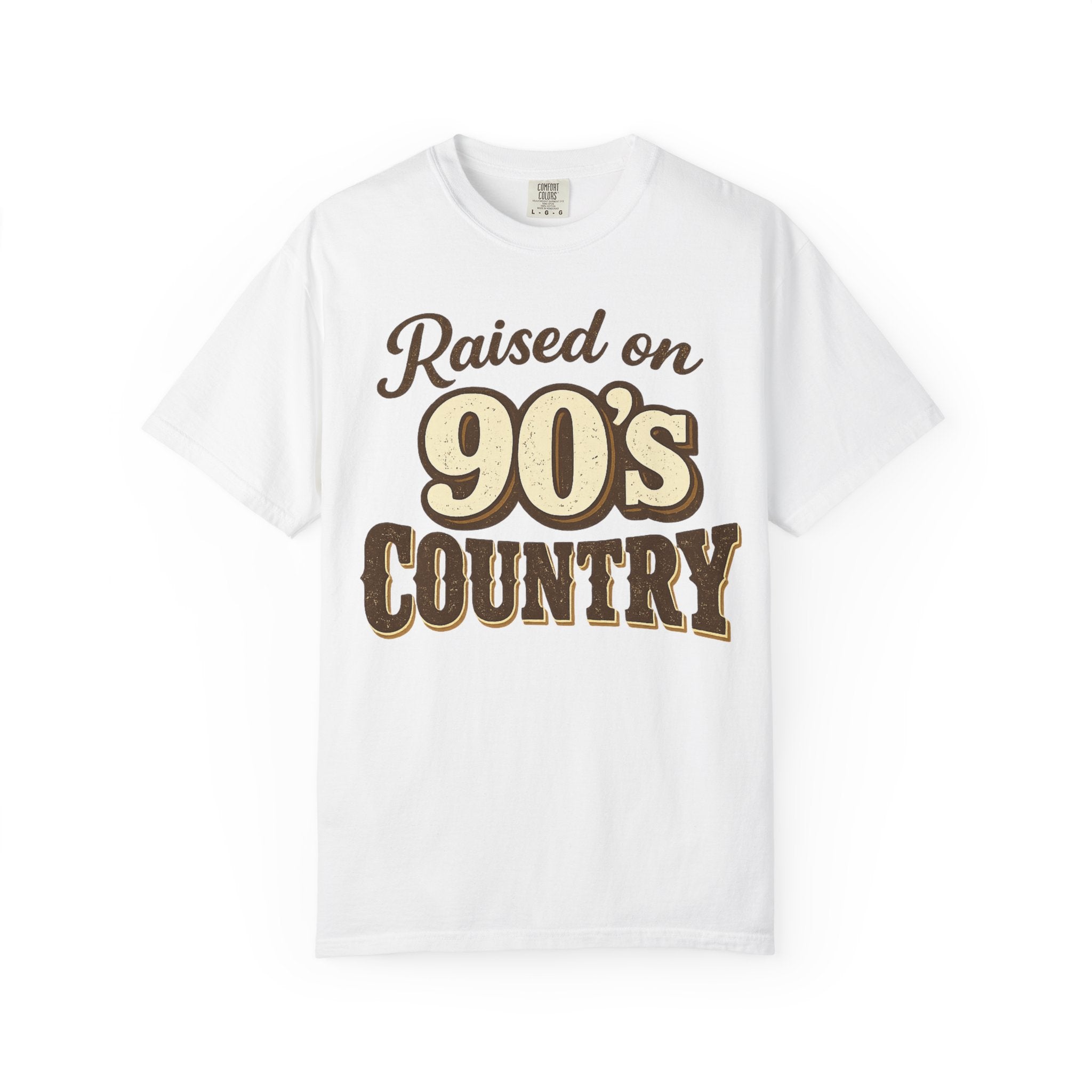 Raised on 90's Country T-Shirt — Retro Country Music Tee