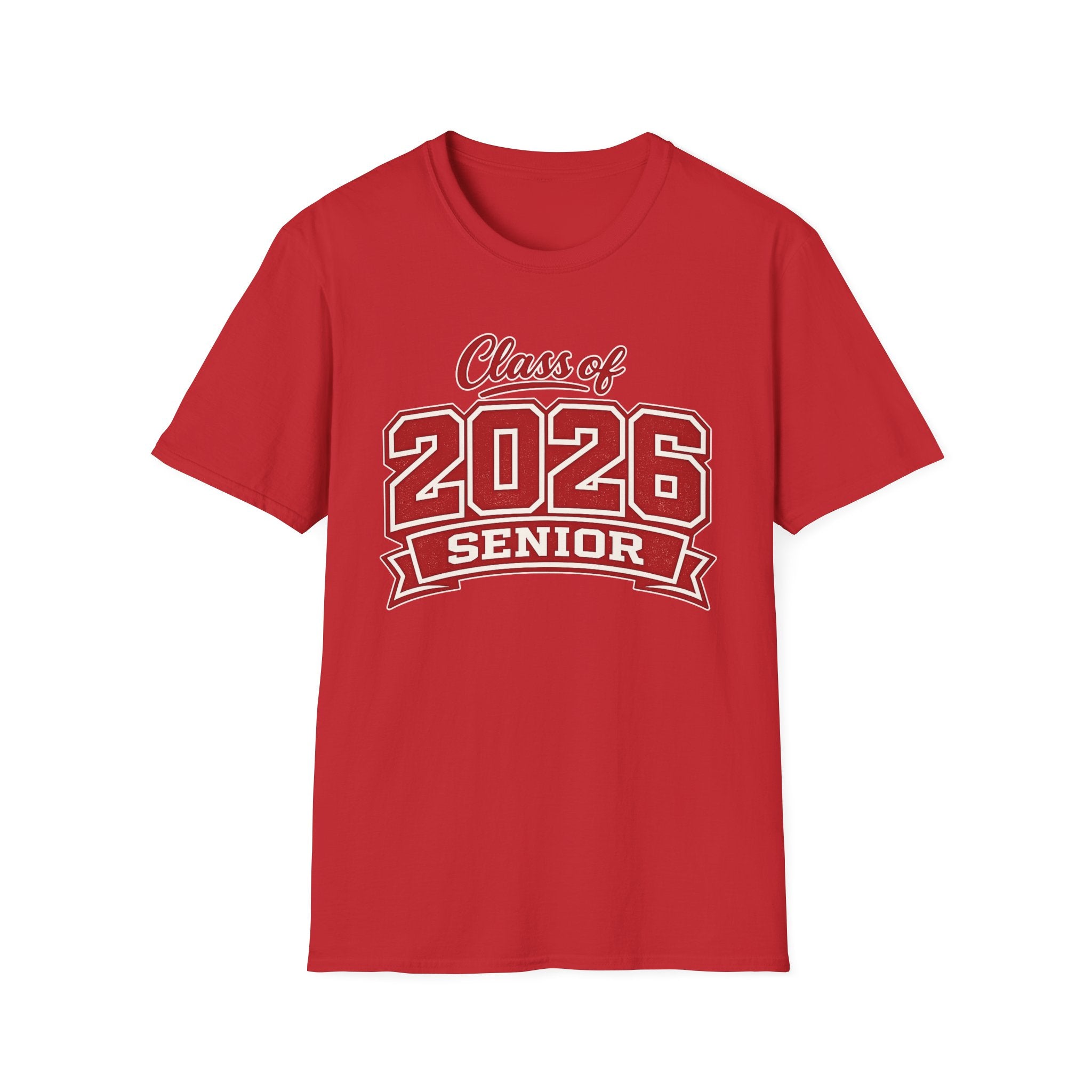 Class of 2026 Senior T-Shirt - Graduation Tee for High School & College Seniors