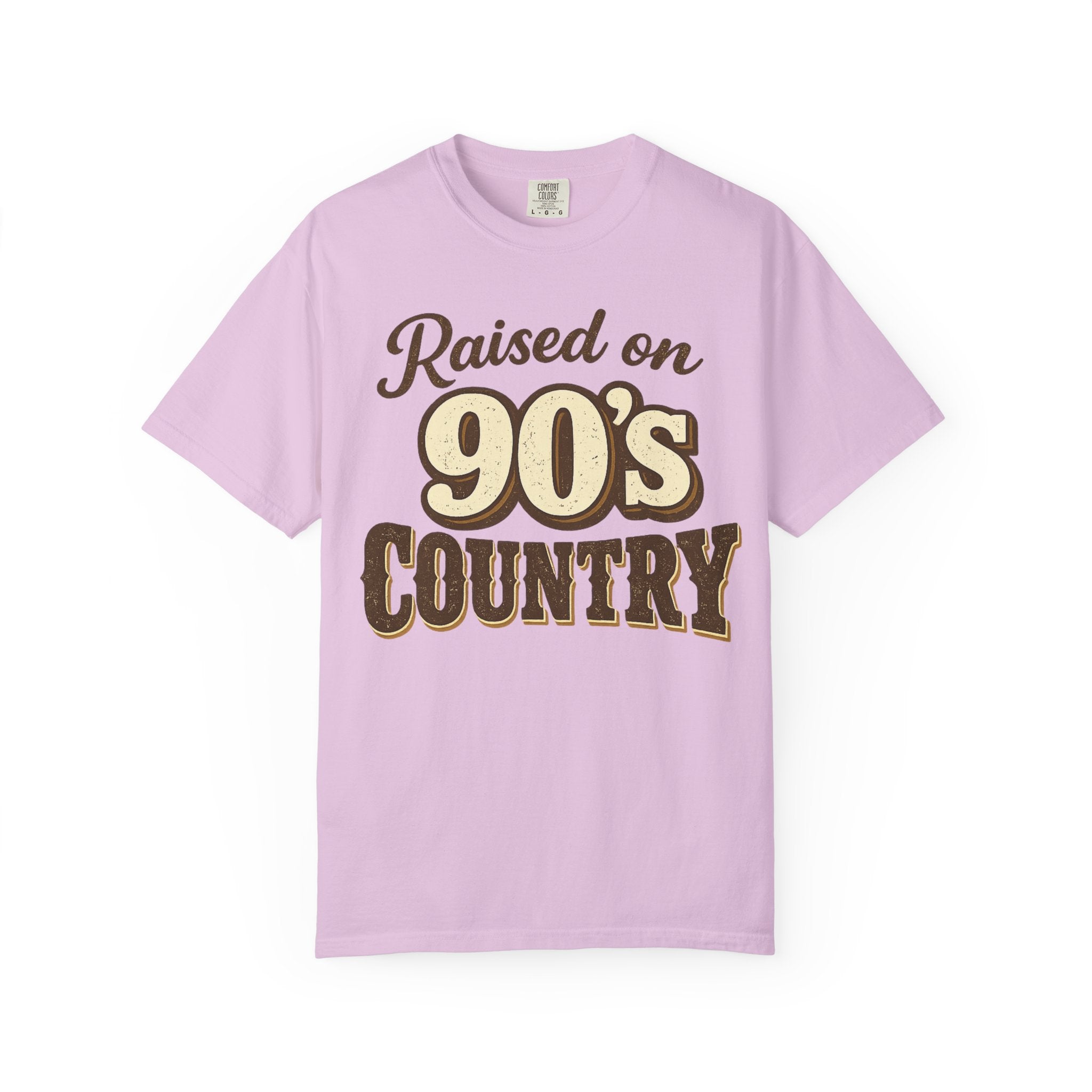 Raised on 90's Country T-Shirt — Retro Country Music Tee