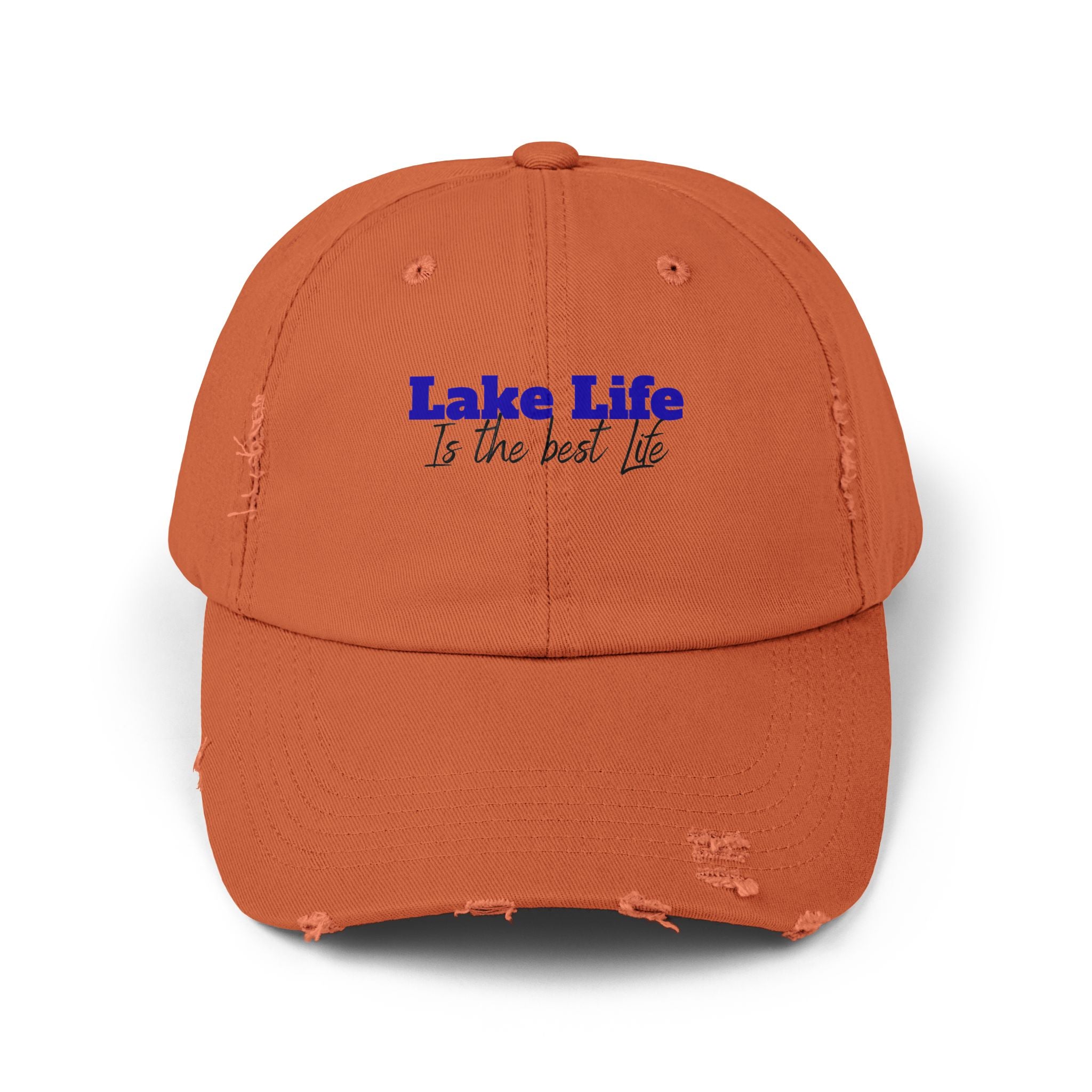 Lake Life Is the Best Life Distressed Cap