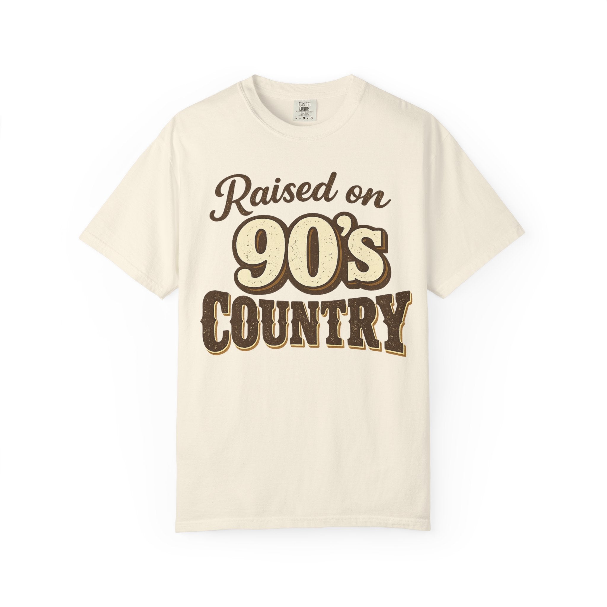 Raised on 90's Country T-Shirt — Retro Country Music Tee