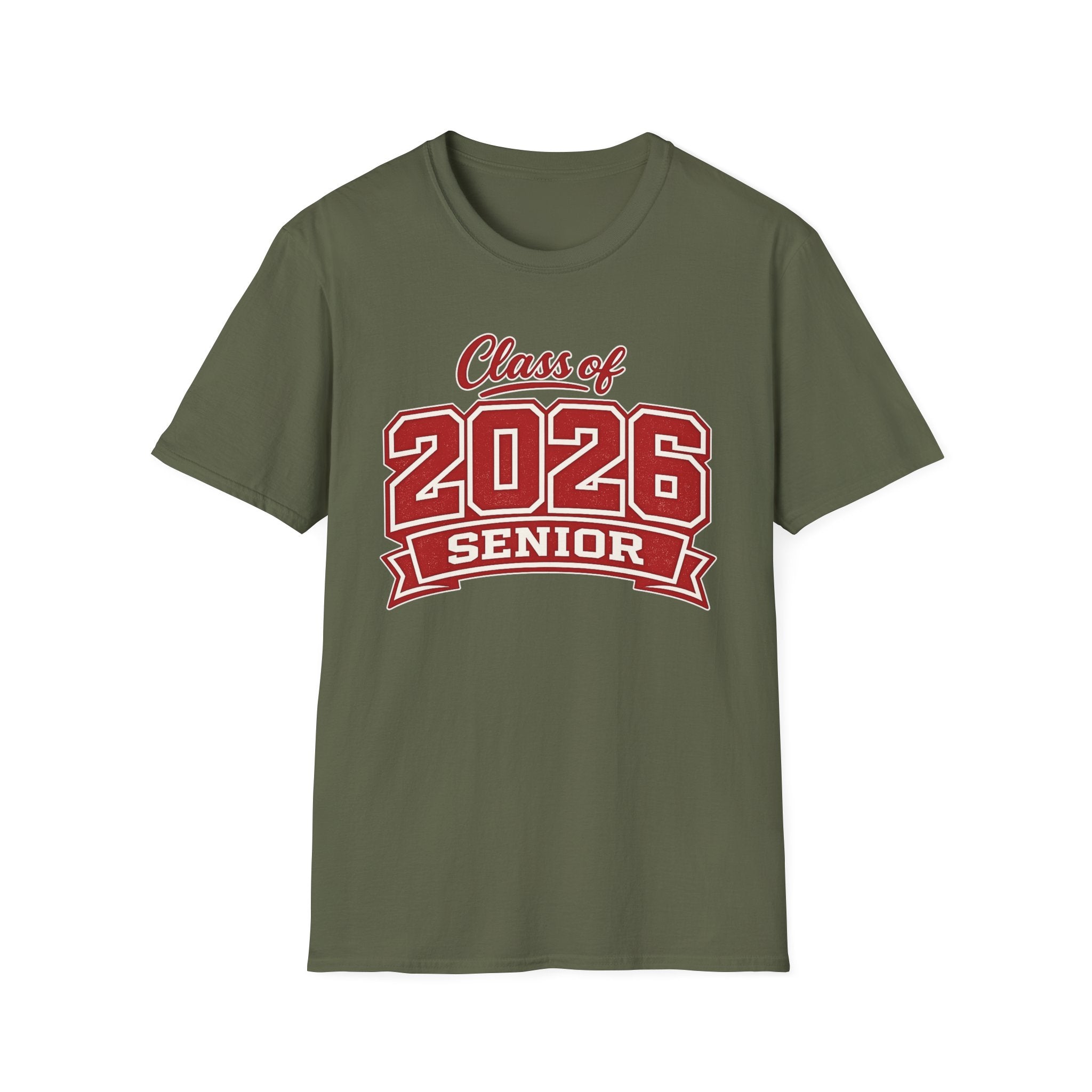 Class of 2026 Senior T-Shirt - Graduation Tee for High School & College Seniors