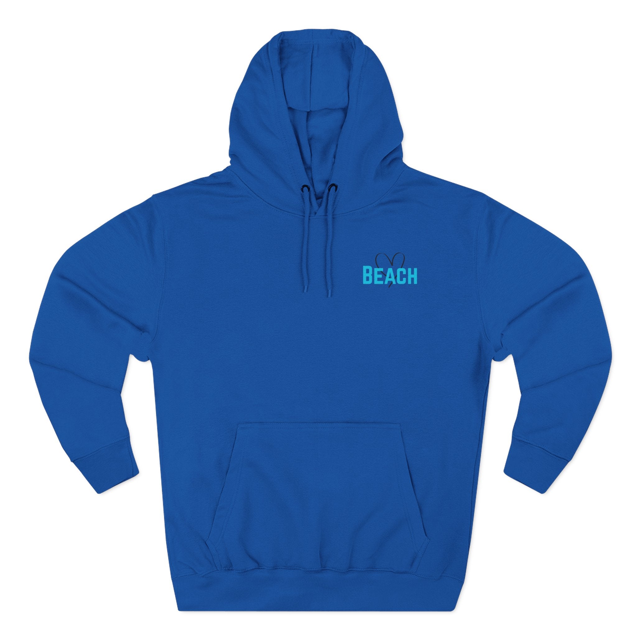 Beach & Back Hoodie – “I Love You to the Beach & Back” Cozy Fleece Pullover