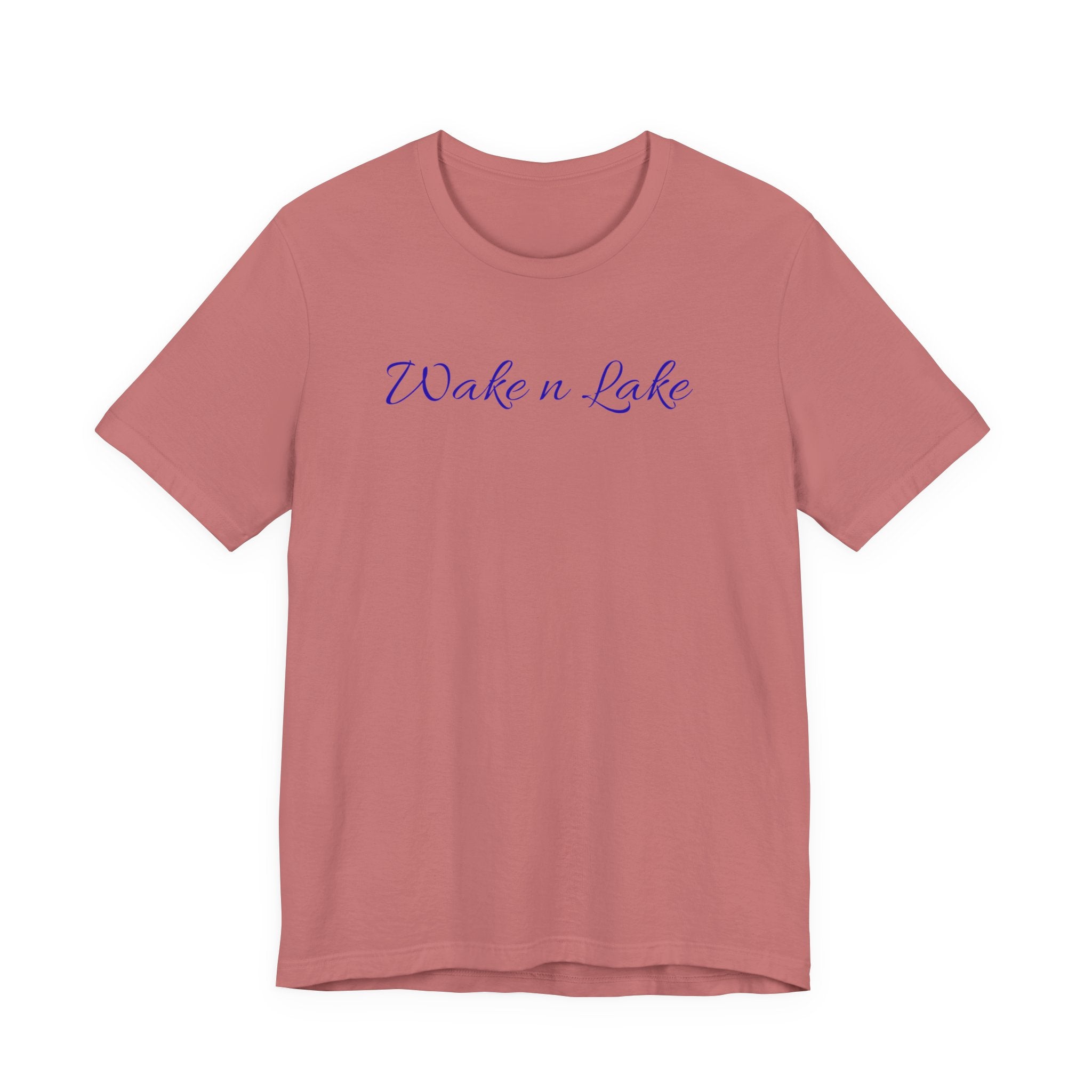 Wake n Lake T-Shirt – Relaxed Lakeside Script Tee