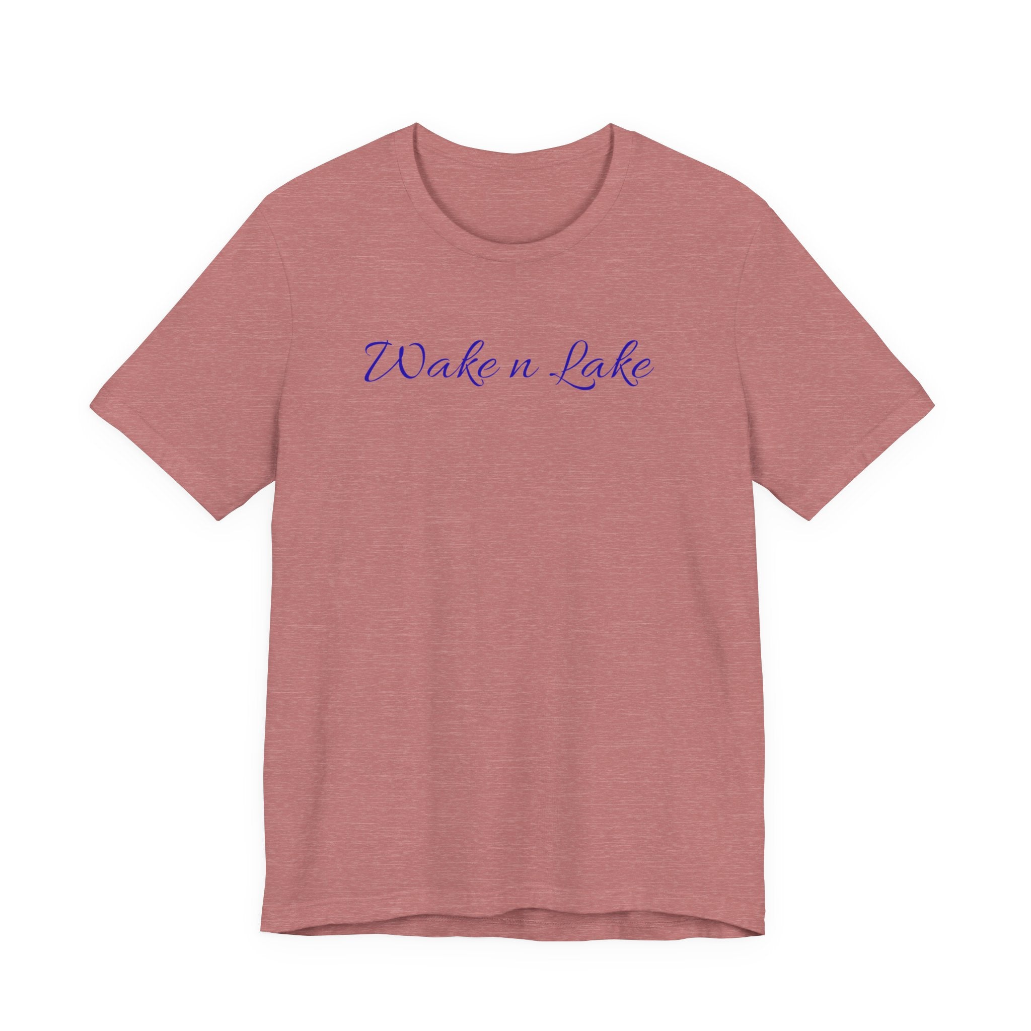Wake n Lake T-Shirt – Relaxed Lakeside Script Tee
