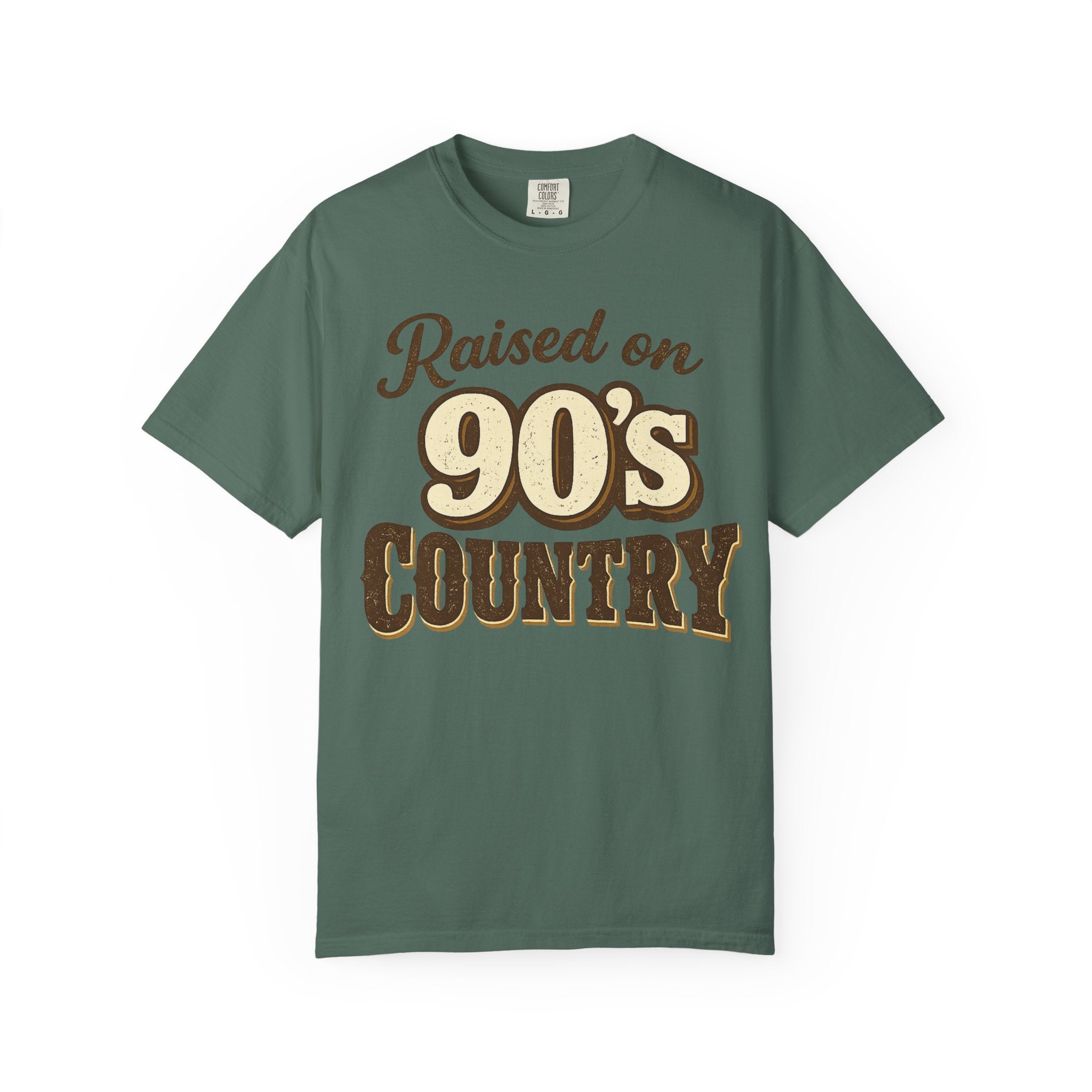 Raised on 90's Country T-Shirt — Retro Country Music Tee