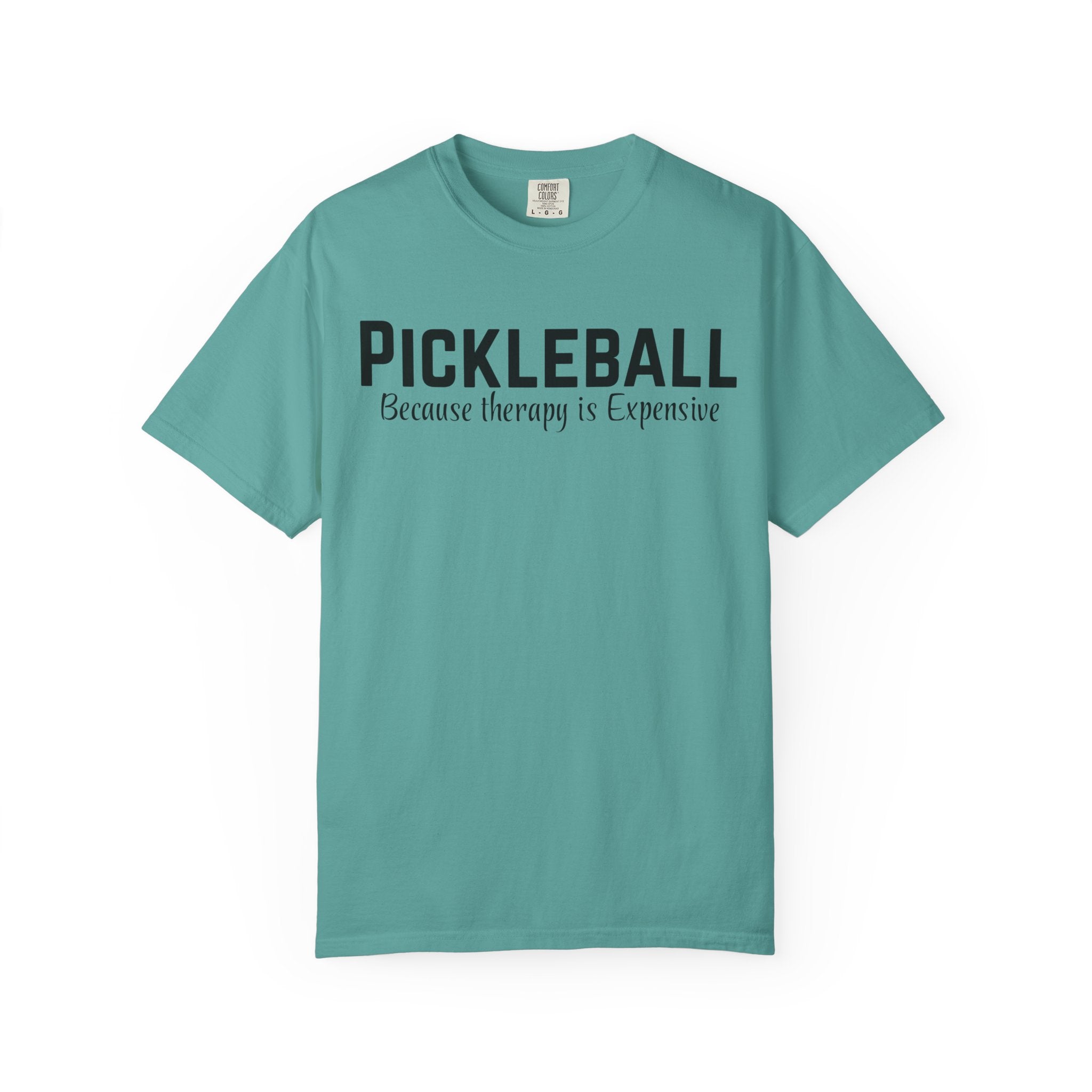 Pickleball T-Shirt — "Pickleball Because Therapy Is Expensive" Funny Athletic Tee