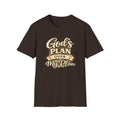 God's Plan Over My Plan T-Shirt — Inspirational Christian Faith Tee