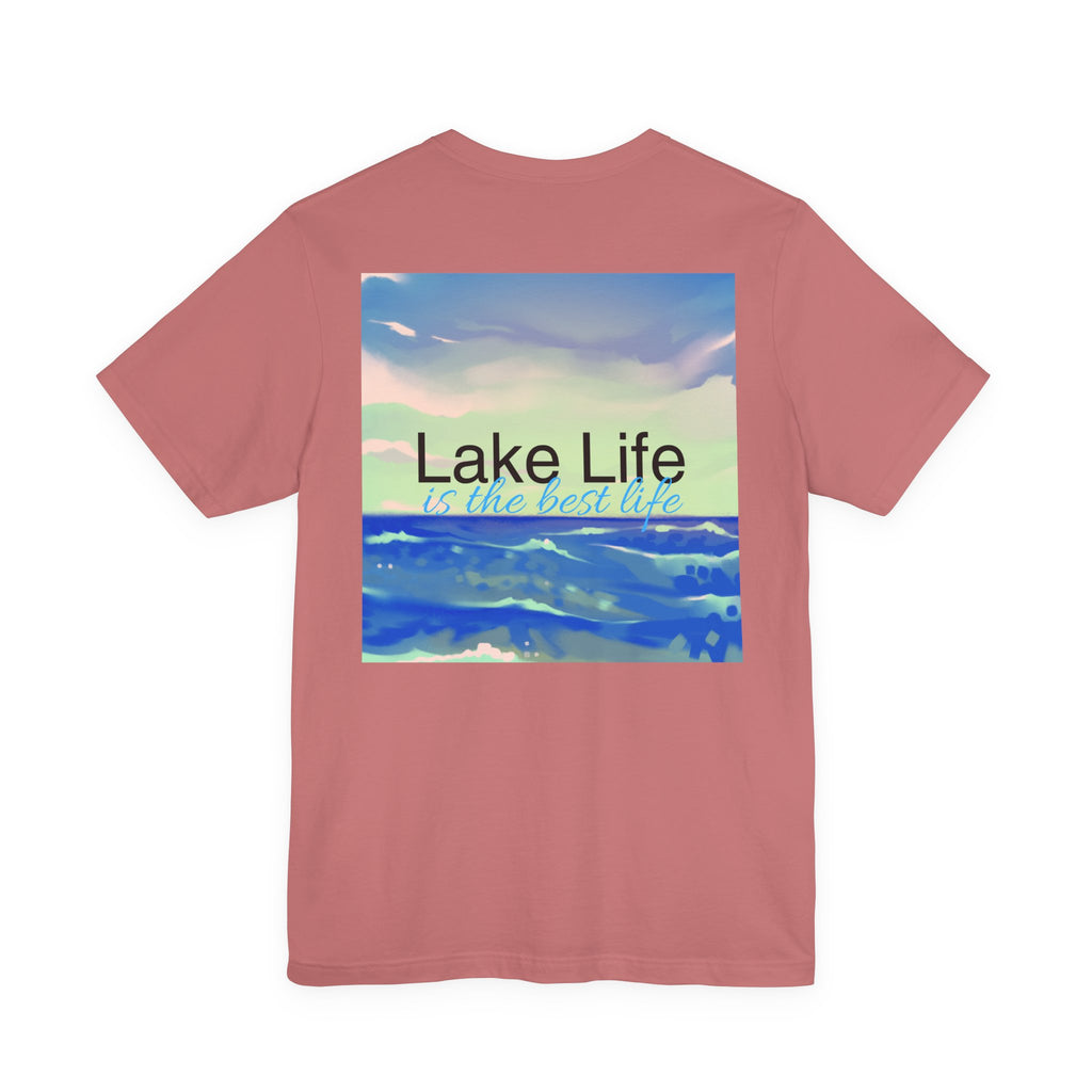 Lake Life T-Shirt — 'Lake Life is the Best Life' Scenic Tee