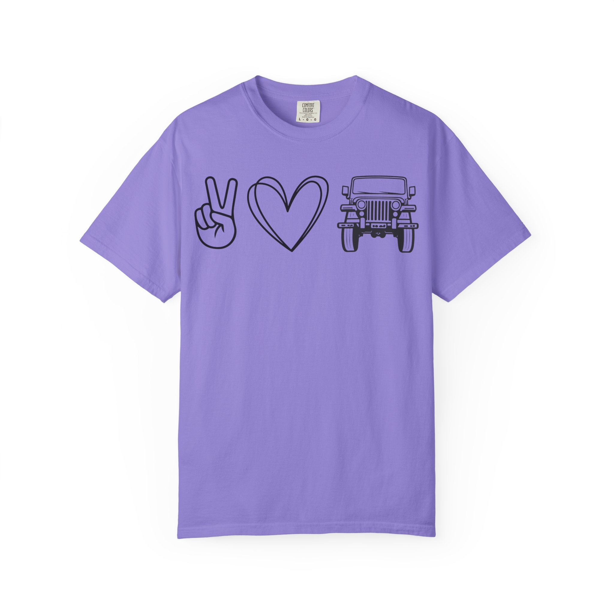 Jeep Peace Heart T-Shirt