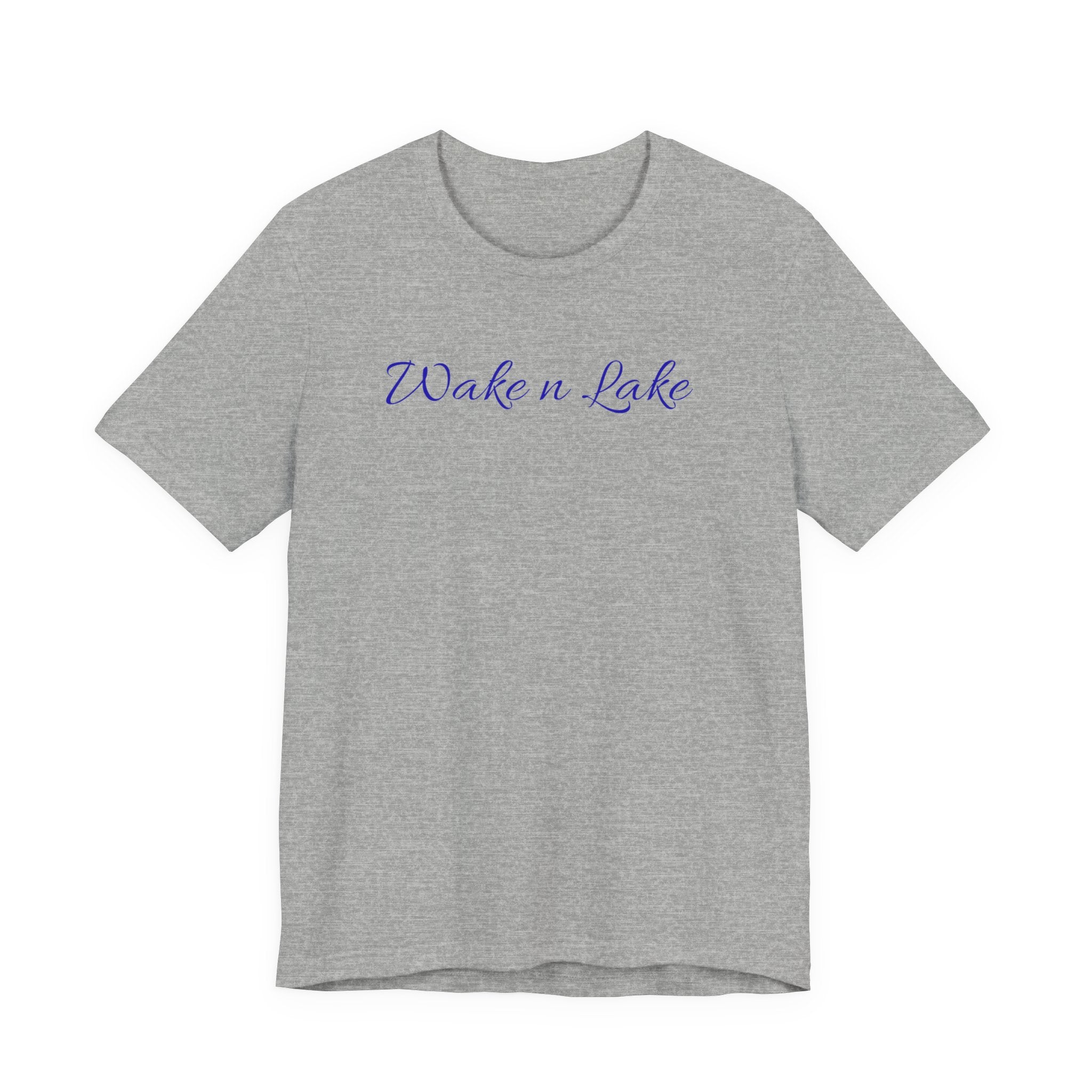 Wake n Lake T-Shirt – Relaxed Lakeside Script Tee
