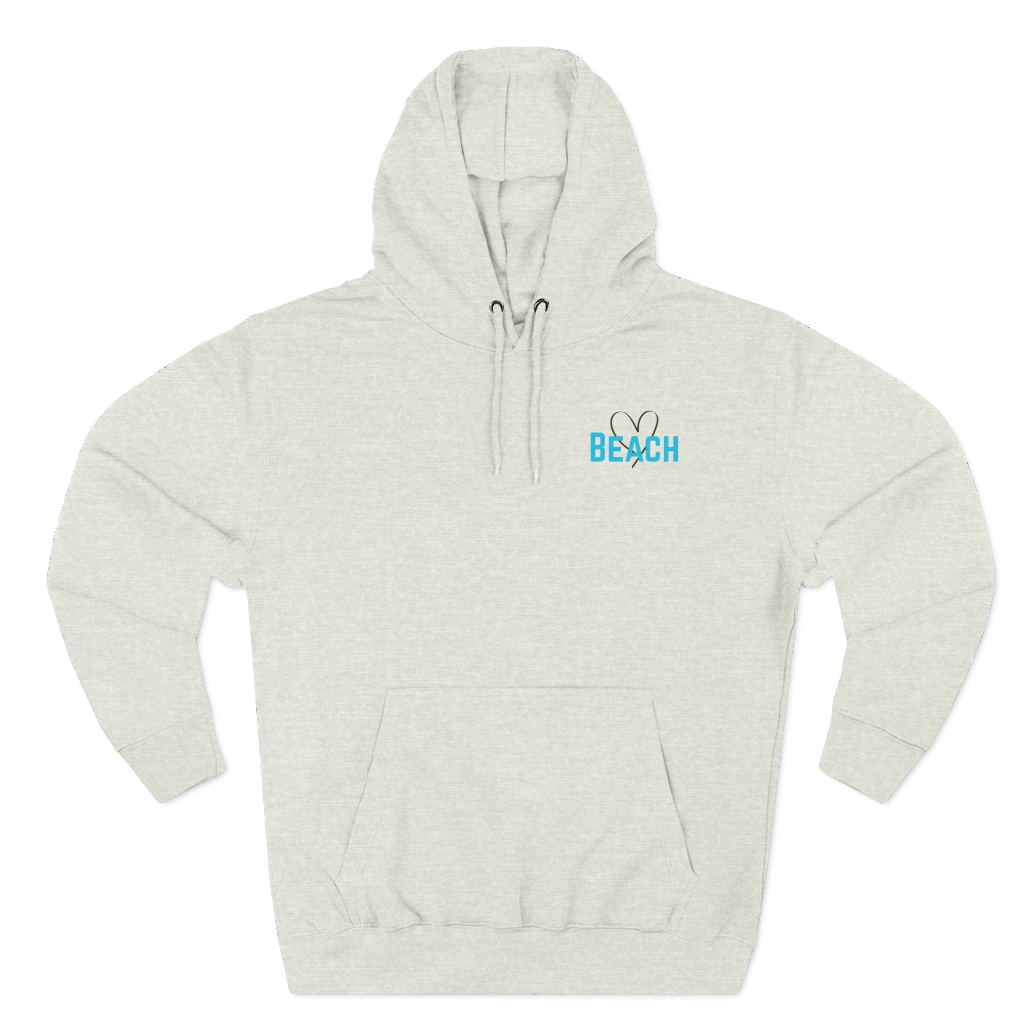 Beach & Back Hoodie – “I Love You to the Beach & Back” Cozy Fleece Pullover