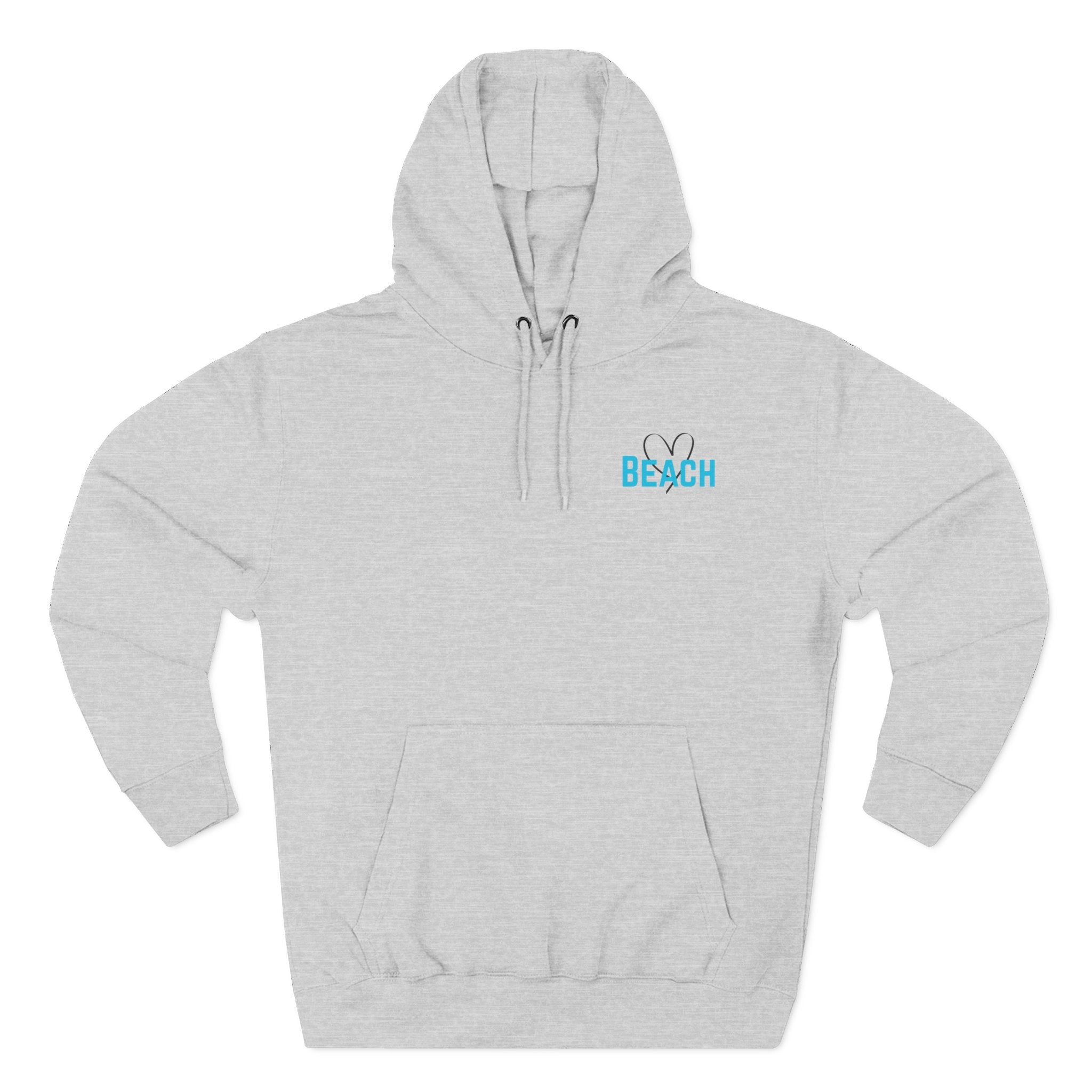 Beach & Back Hoodie – “I Love You to the Beach & Back” Cozy Fleece Pullover