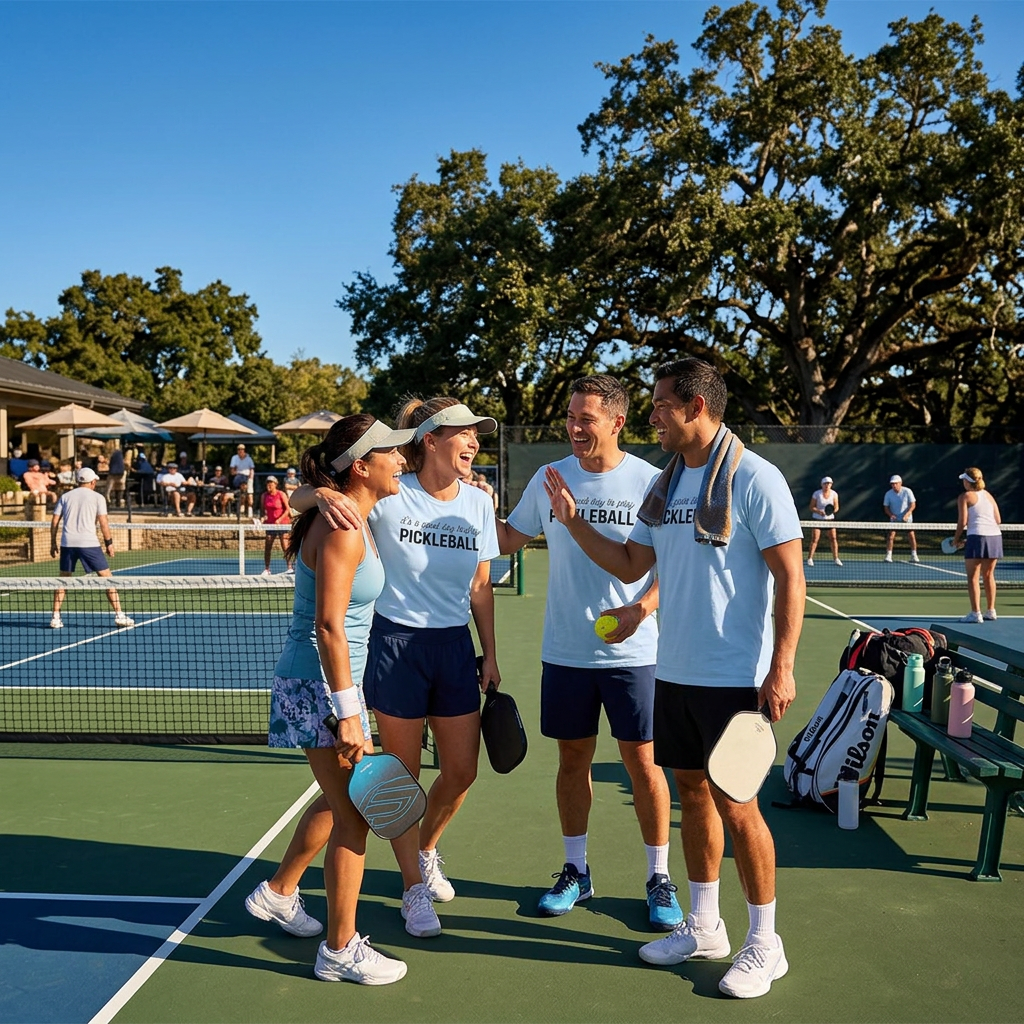 Pickleball T-Shirt — "It's a Good Day to Play Pickleball" Athletic Tee