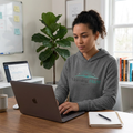 Morning Haze Hooded Long Sleeve Tee — Morning Haze Logo