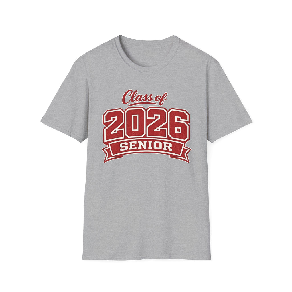 Class of 2026 Senior T-Shirt - Graduation Tee for High School & College Seniors