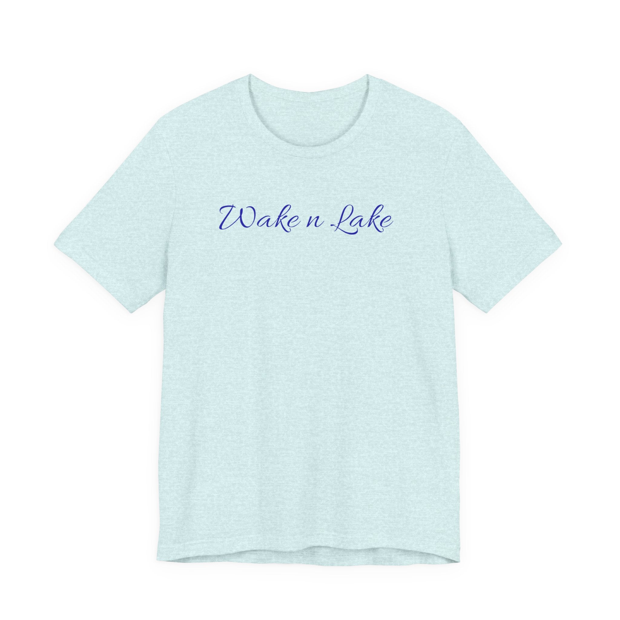 Wake n Lake T-Shirt – Relaxed Lakeside Script Tee