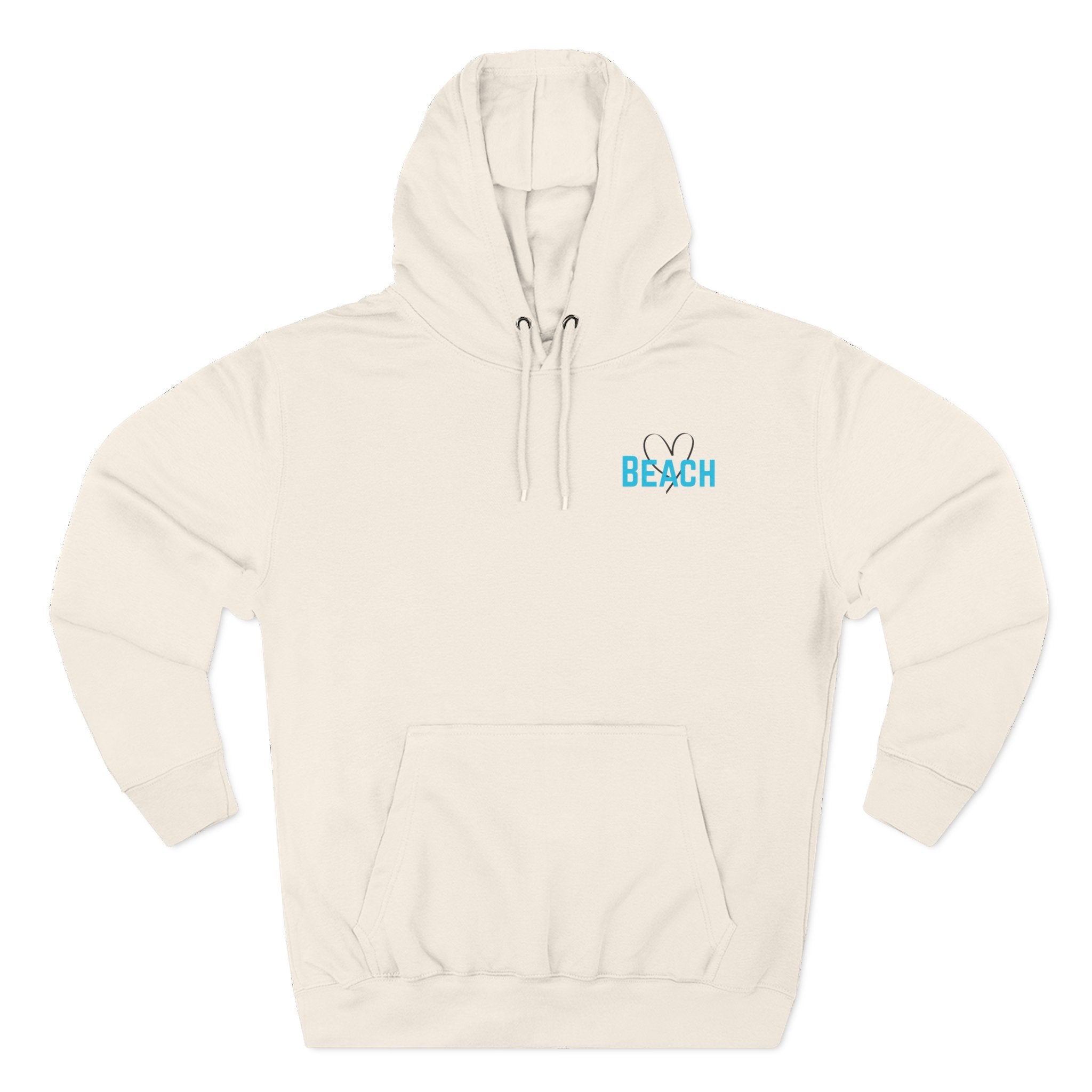 Beach & Back Hoodie – “I Love You to the Beach & Back” Cozy Fleece Pullover