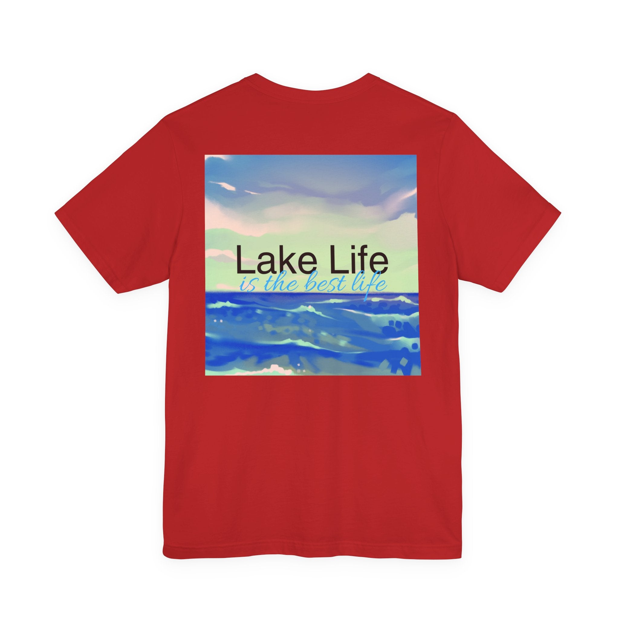 Lake Life T-Shirt — 'Lake Life is the Best Life' Scenic Tee