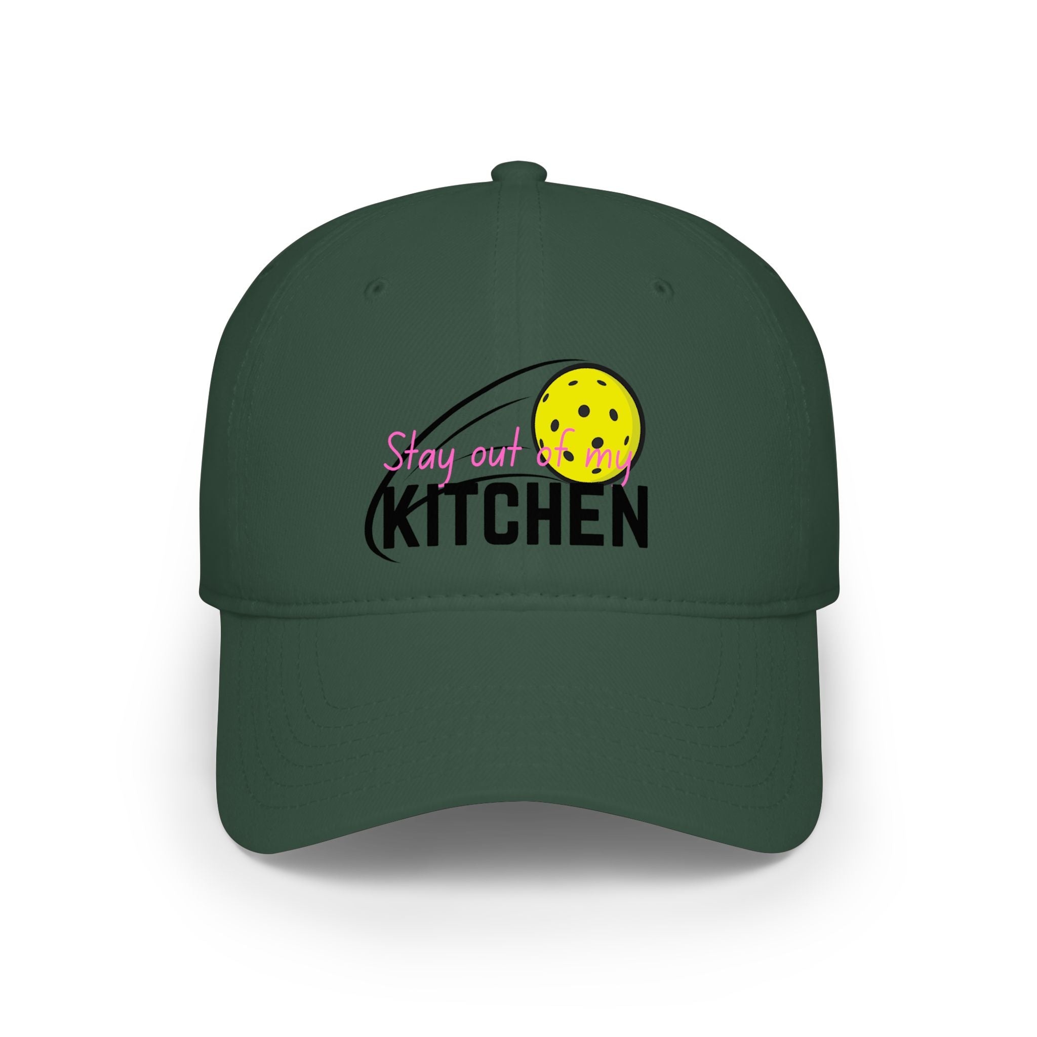 Cap — "Stay Out Kitchen" Pickleball Embroidered cap
