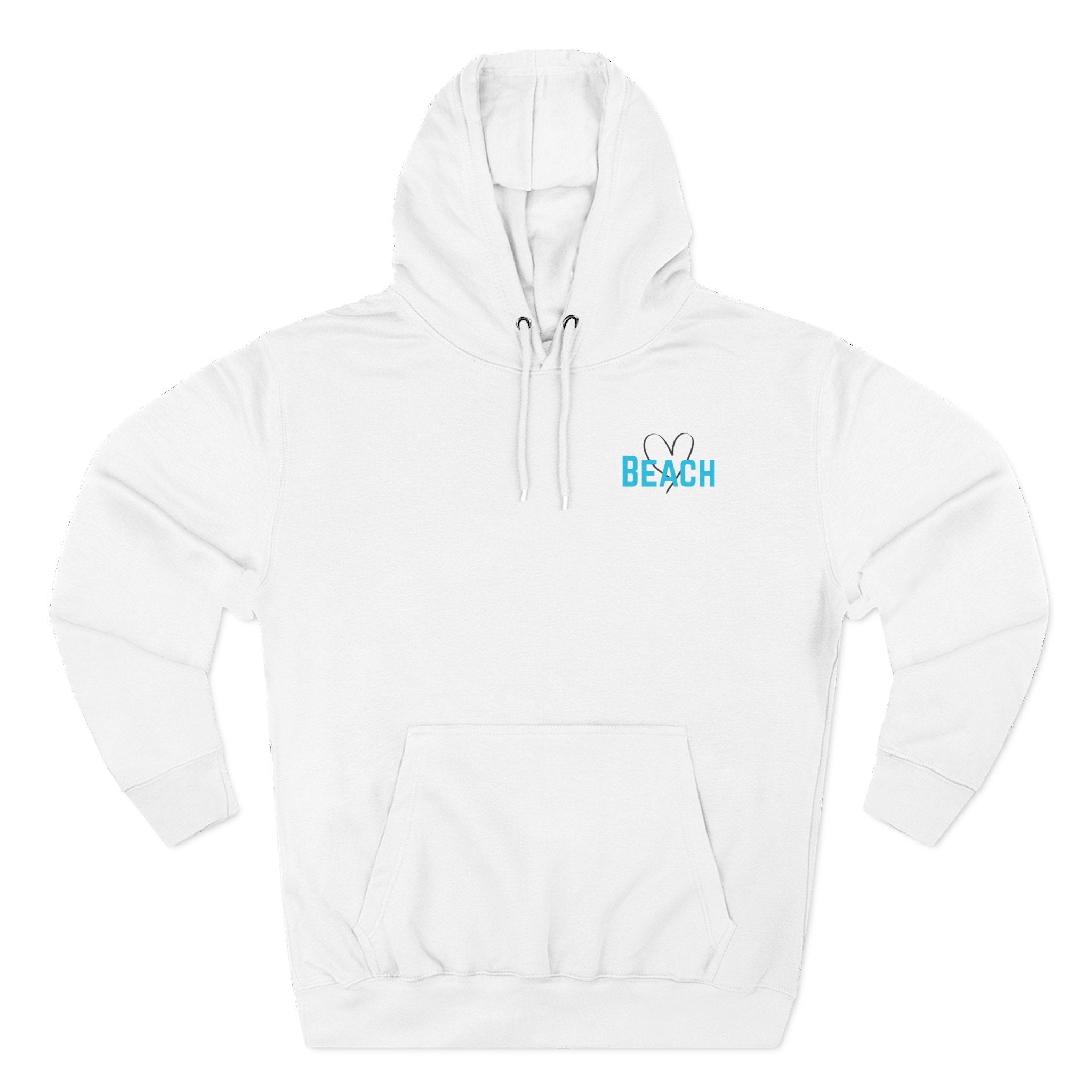 Beach & Back Hoodie – “I Love You to the Beach & Back” Cozy Fleece Pullover