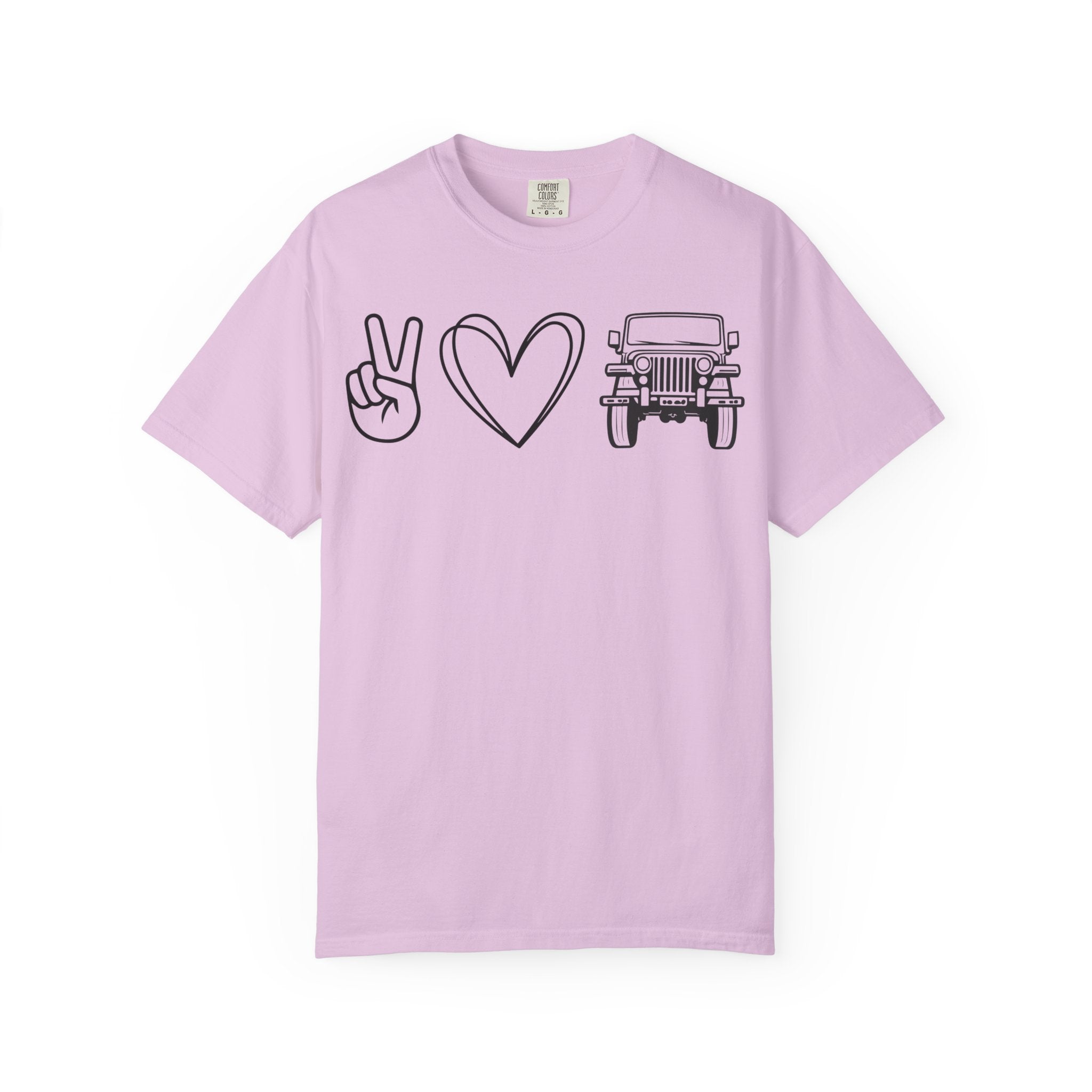 Jeep Peace Heart T-Shirt
