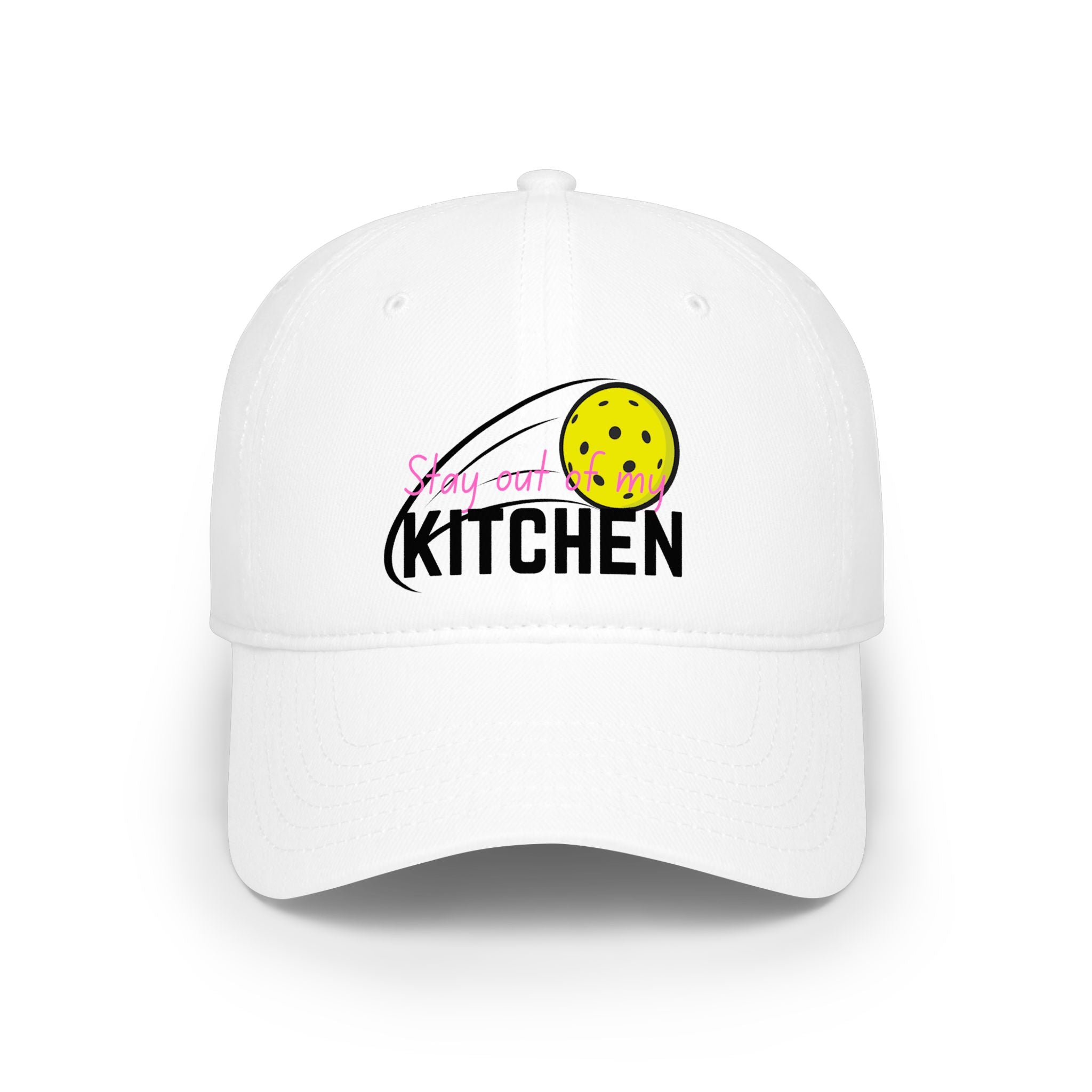 Cap — "Stay Out Kitchen" Pickleball Embroidered cap