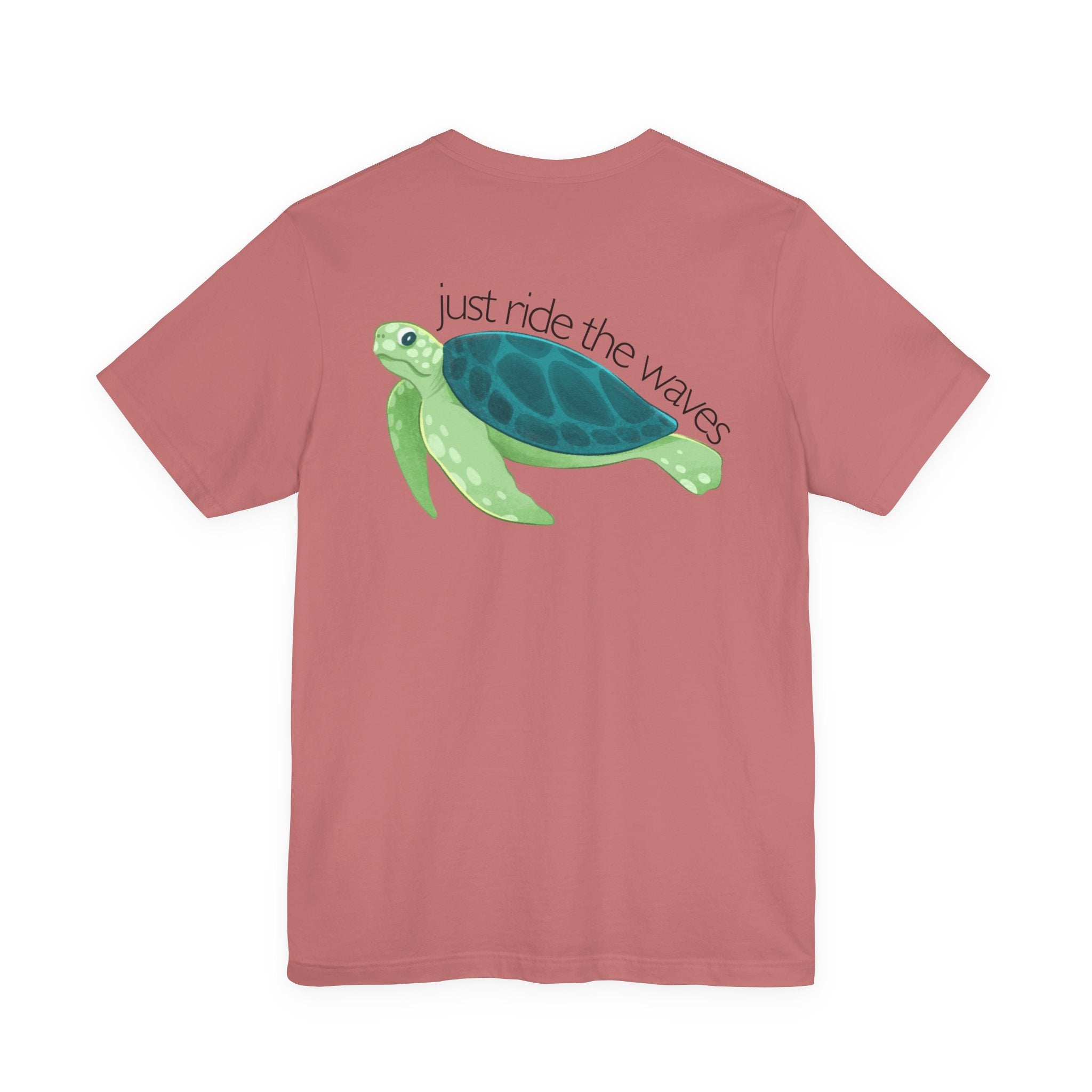 Sea Turtle 'Just Ride the Waves' Tee