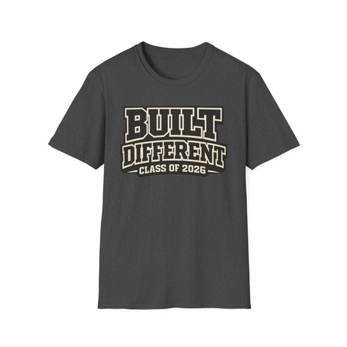 Class of 2026 "Built Different" T-Shirt