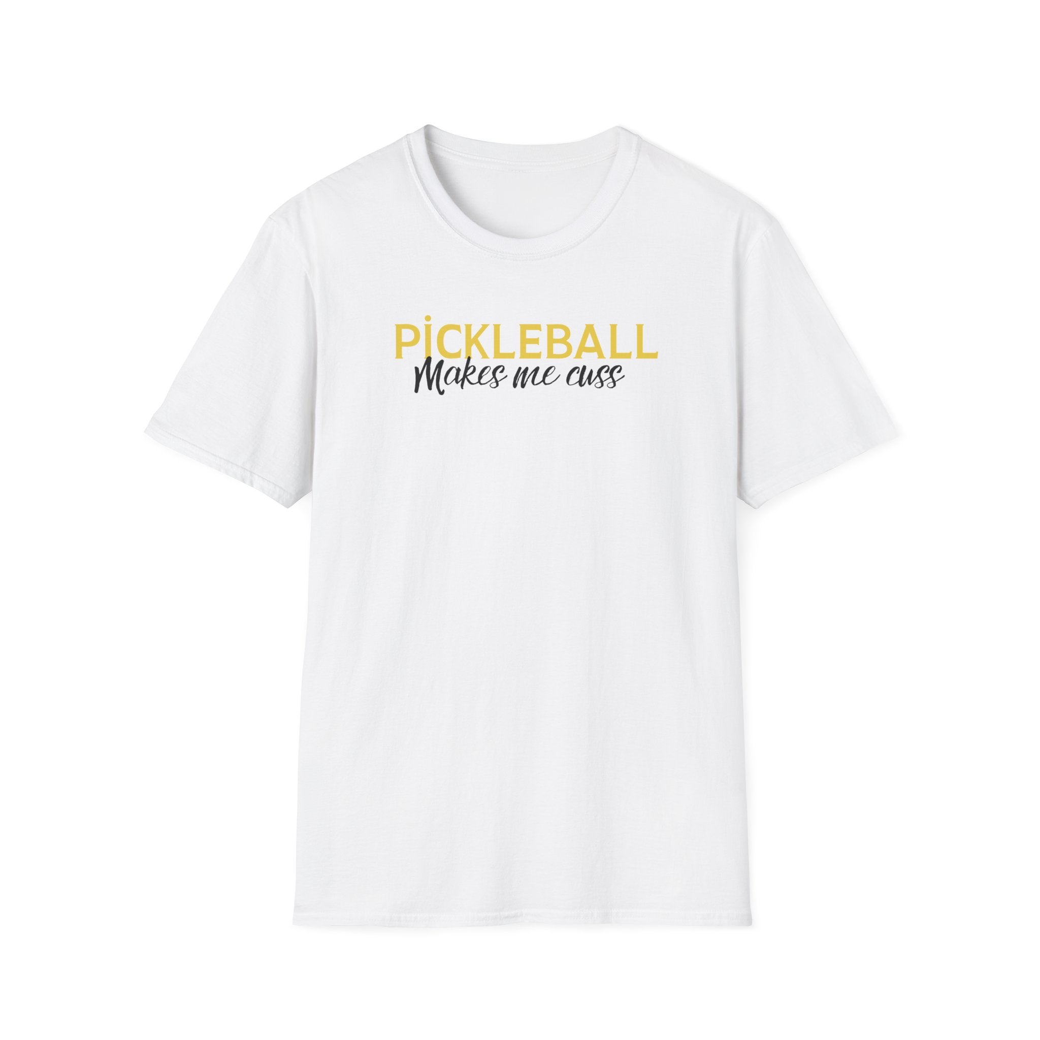 Pickleball Makes Me Blush T-Shirt — Funny Pickleball Player Tee