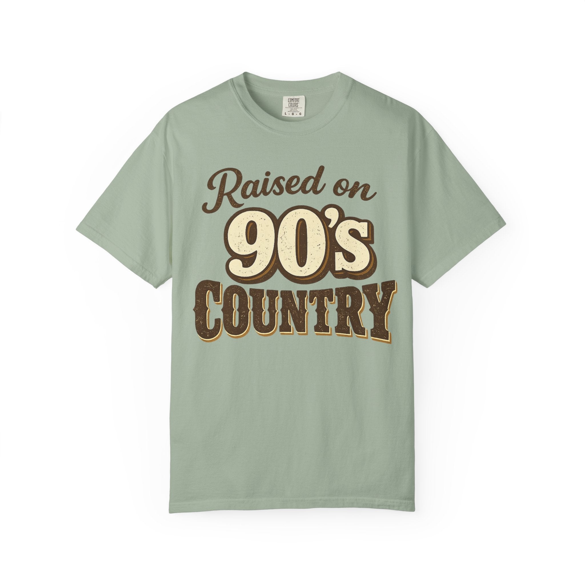 Raised on 90's Country T-Shirt — Retro Country Music Tee