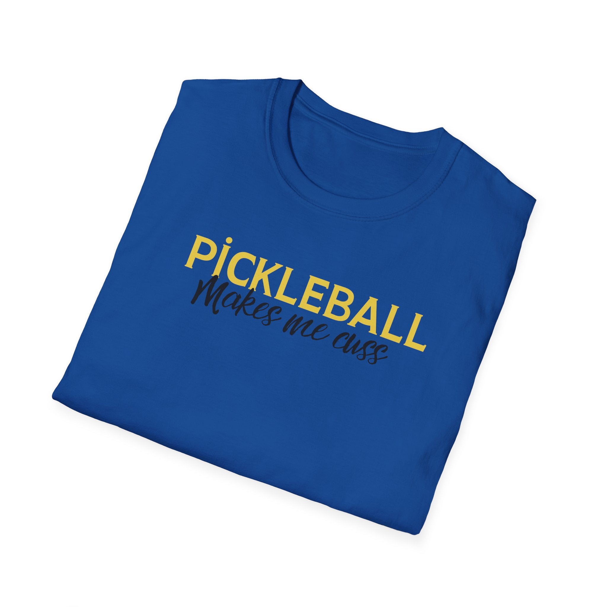 Pickleball Makes Me Blush T-Shirt — Funny Pickleball Player Tee