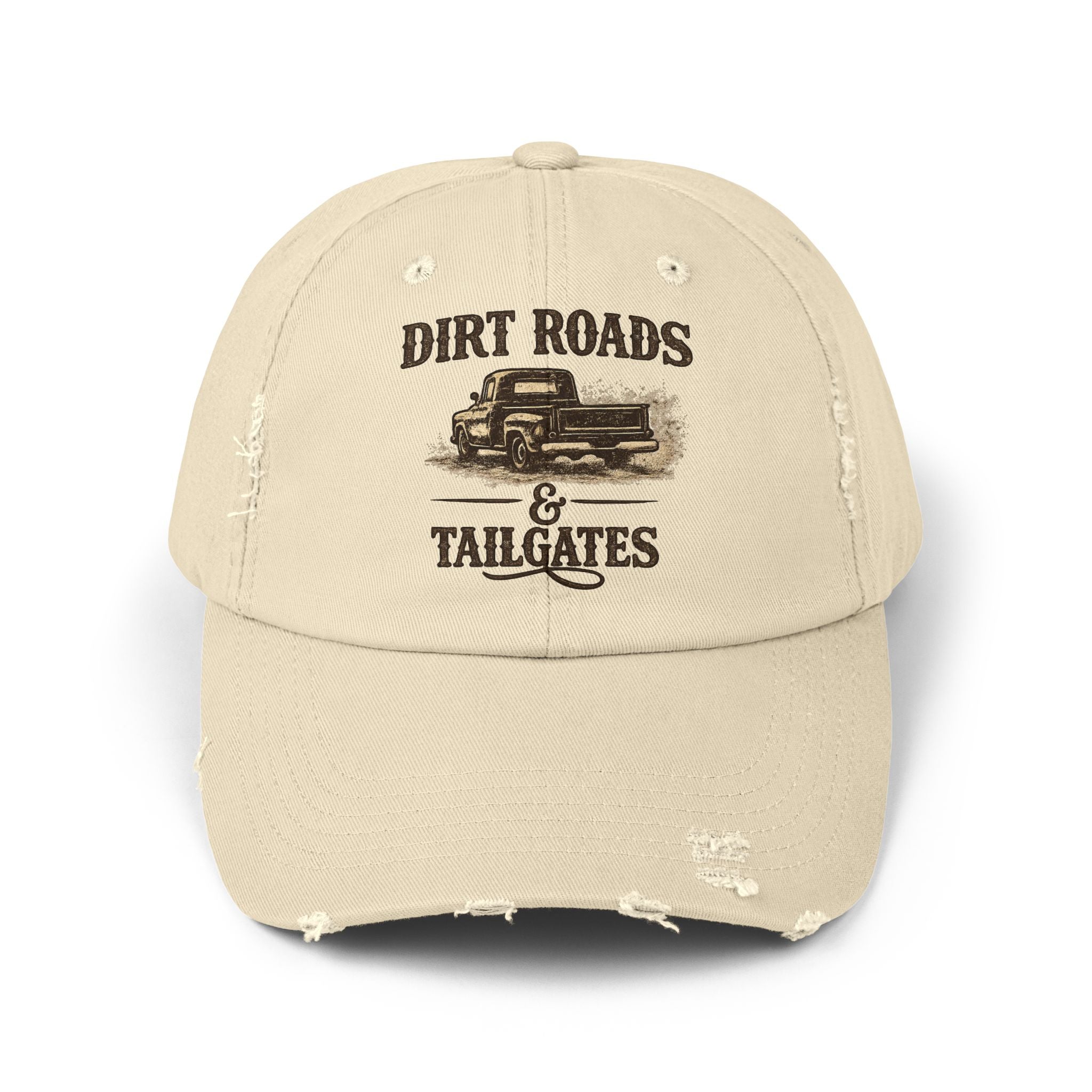 Unisex Distressed Cap