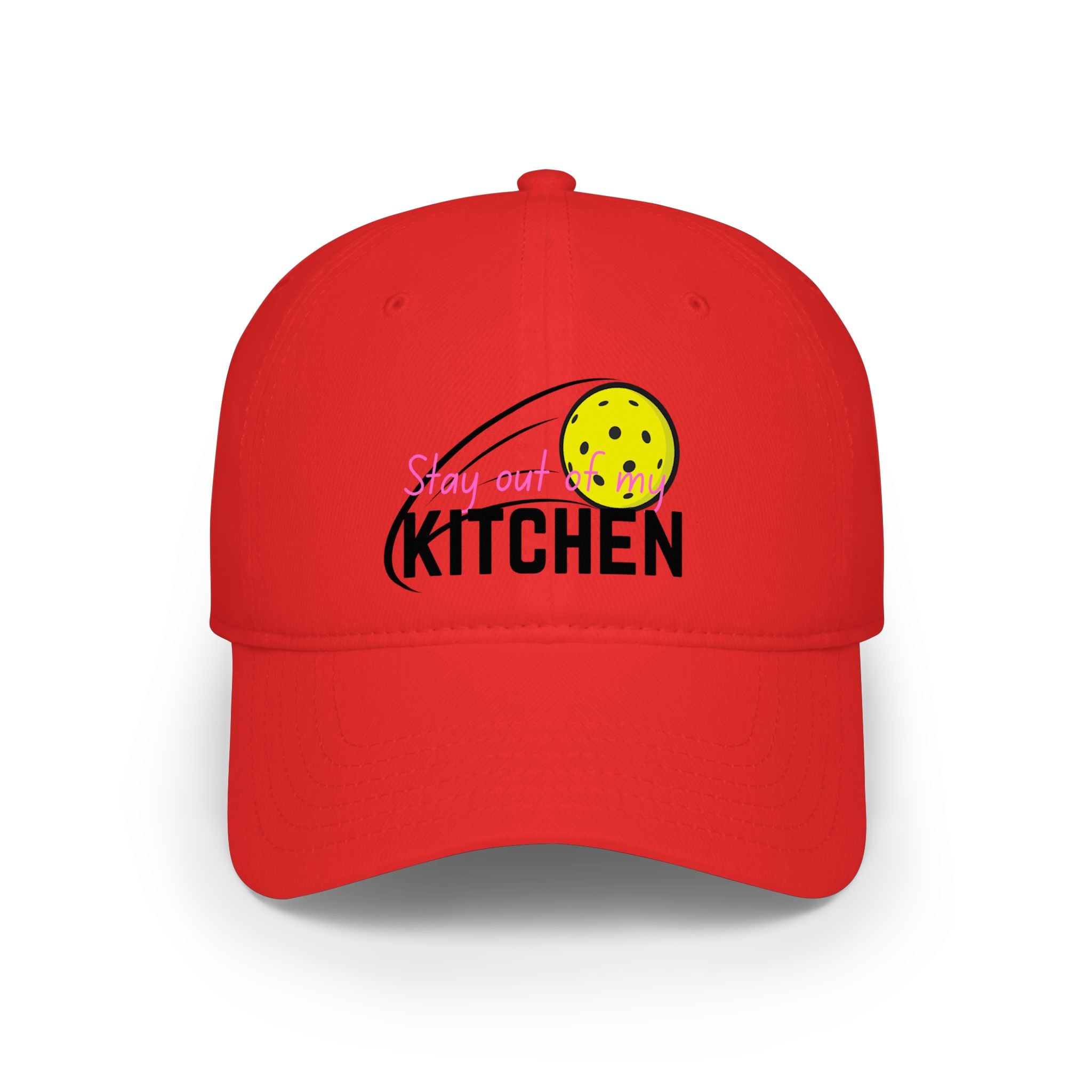 Cap — "Stay Out Kitchen" Pickleball Embroidered cap