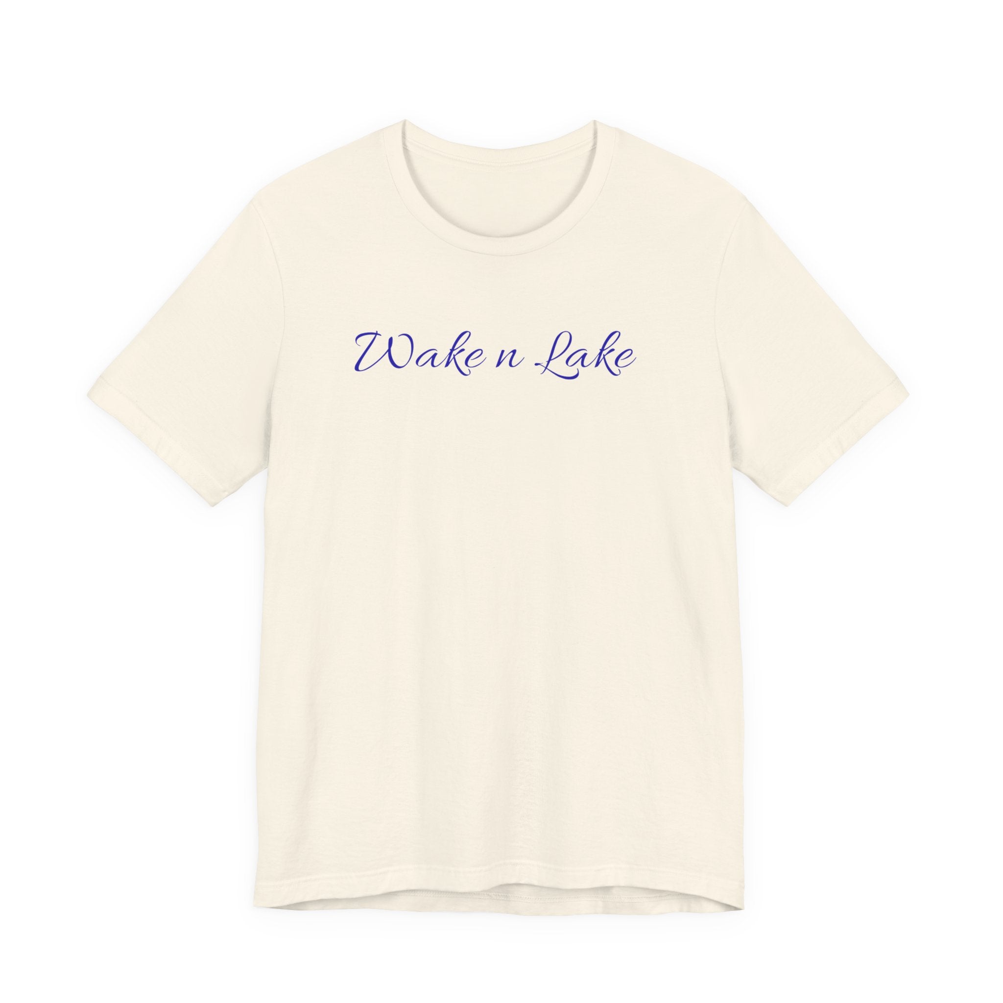 Wake n Lake T-Shirt – Relaxed Lakeside Script Tee