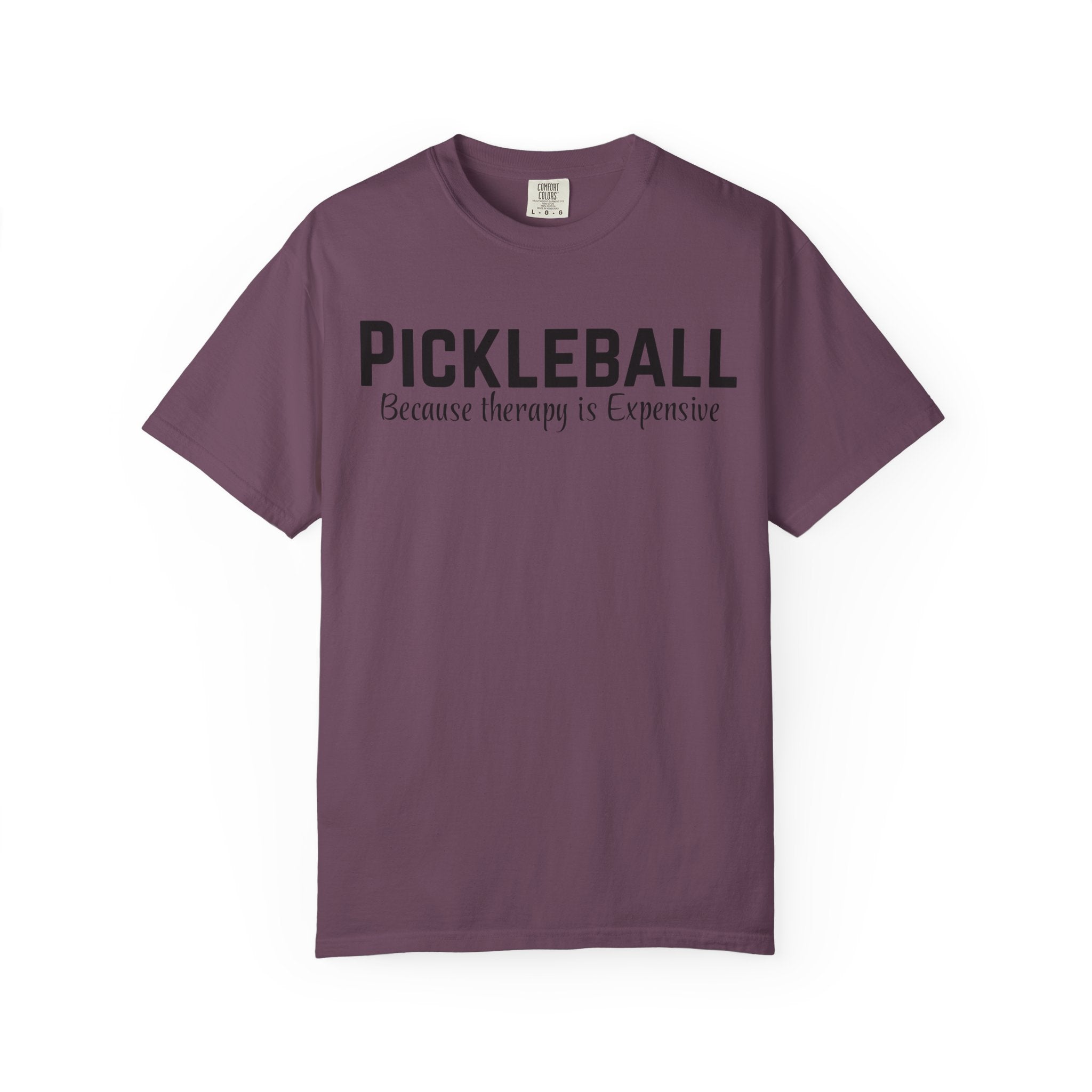 Pickleball T-Shirt — "Pickleball Because Therapy Is Expensive" Funny Athletic Tee