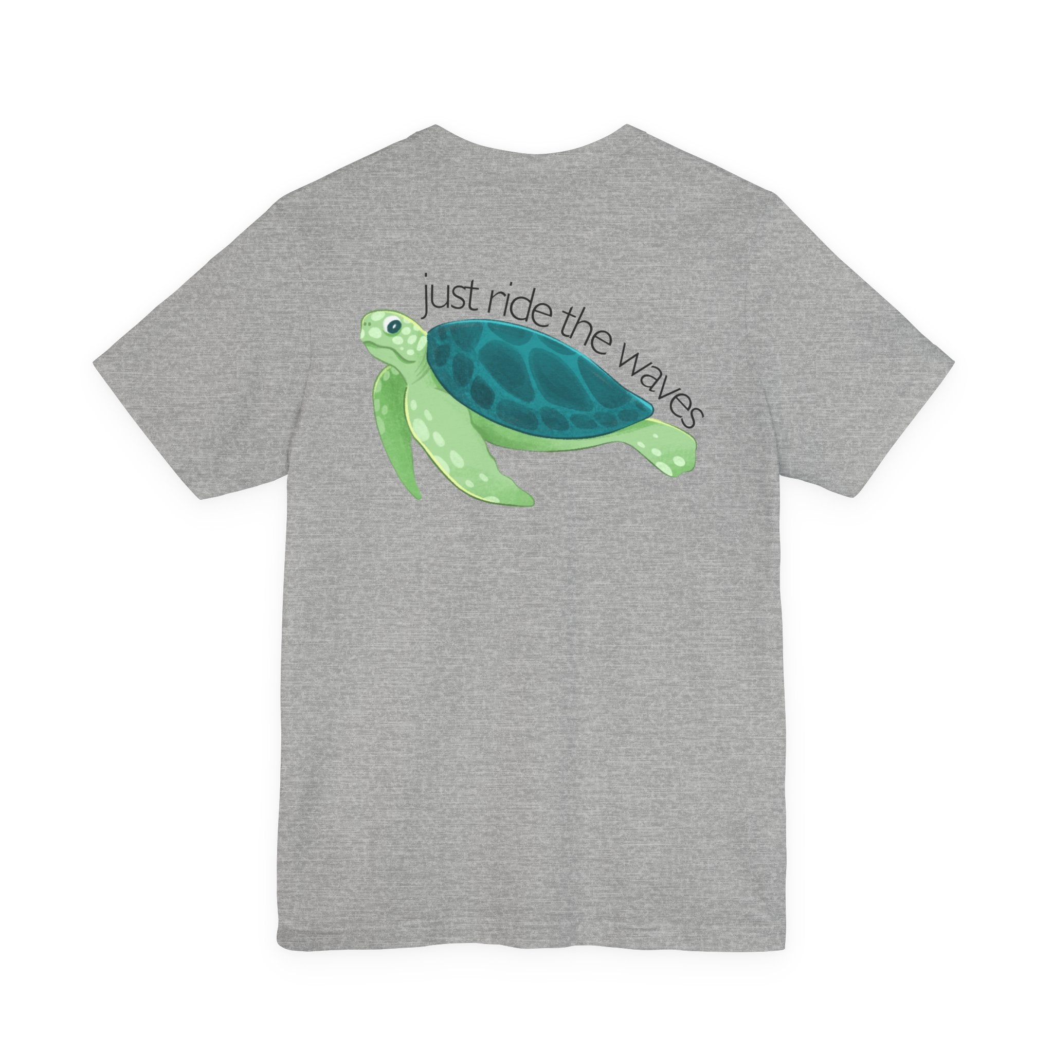 Sea Turtle 'Just Ride the Waves' Tee