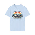 Lake Day Energy T-Shirt – Midwest Summer Retro Sunset Boat Tee
