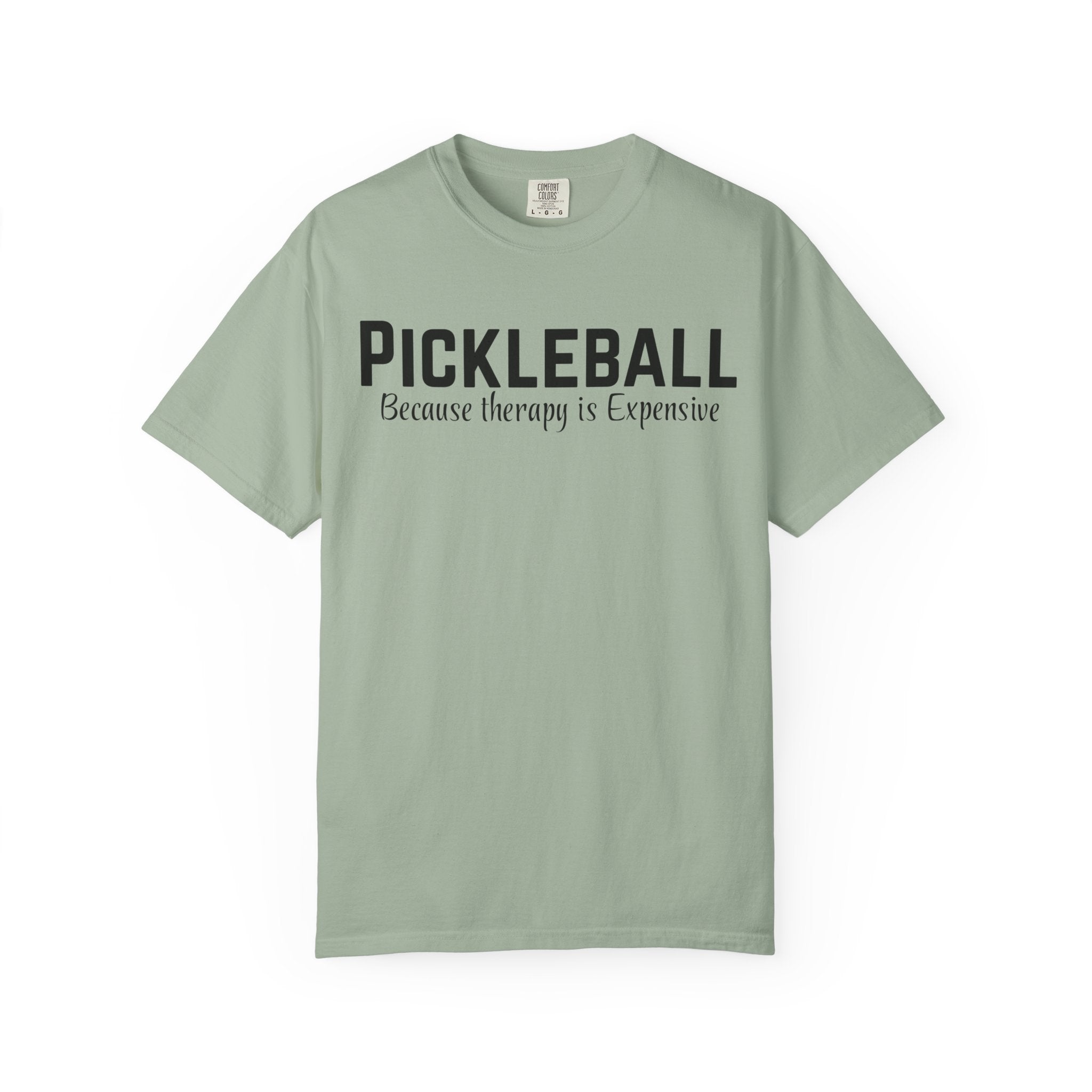 Pickleball T-Shirt — "Pickleball Because Therapy Is Expensive" Funny Athletic Tee