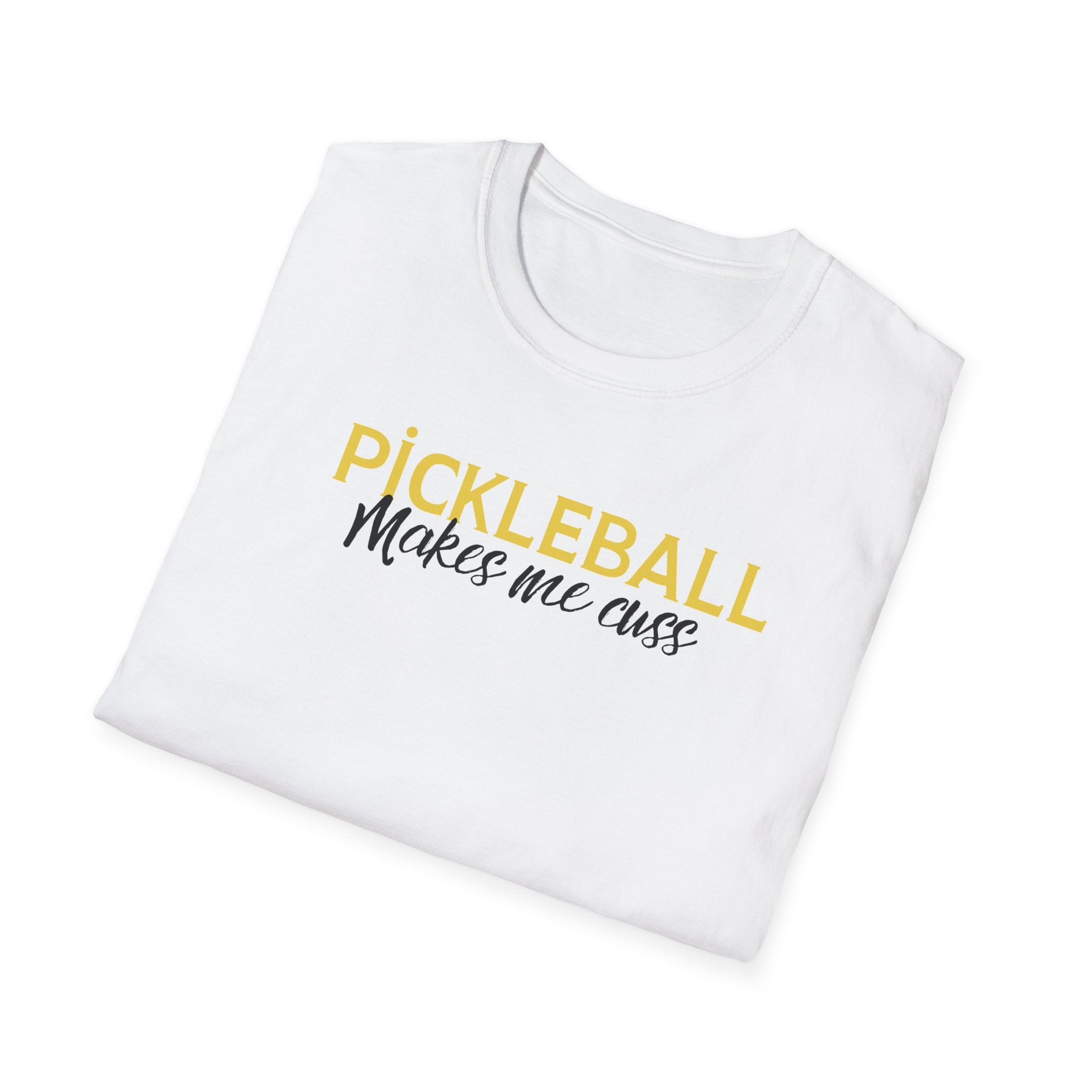 Pickleball Makes Me Blush T-Shirt — Funny Pickleball Player Tee