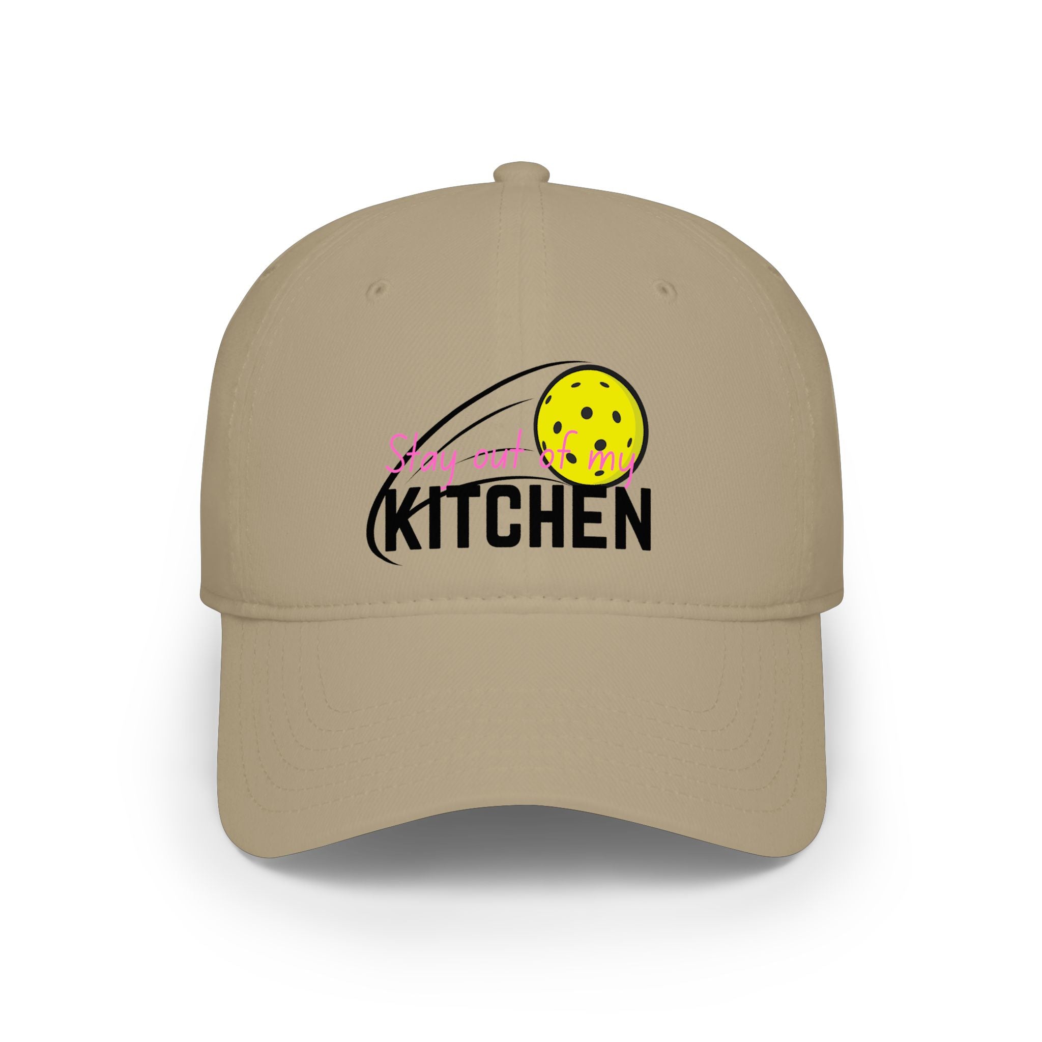 Cap — "Stay Out Kitchen" Pickleball Embroidered cap