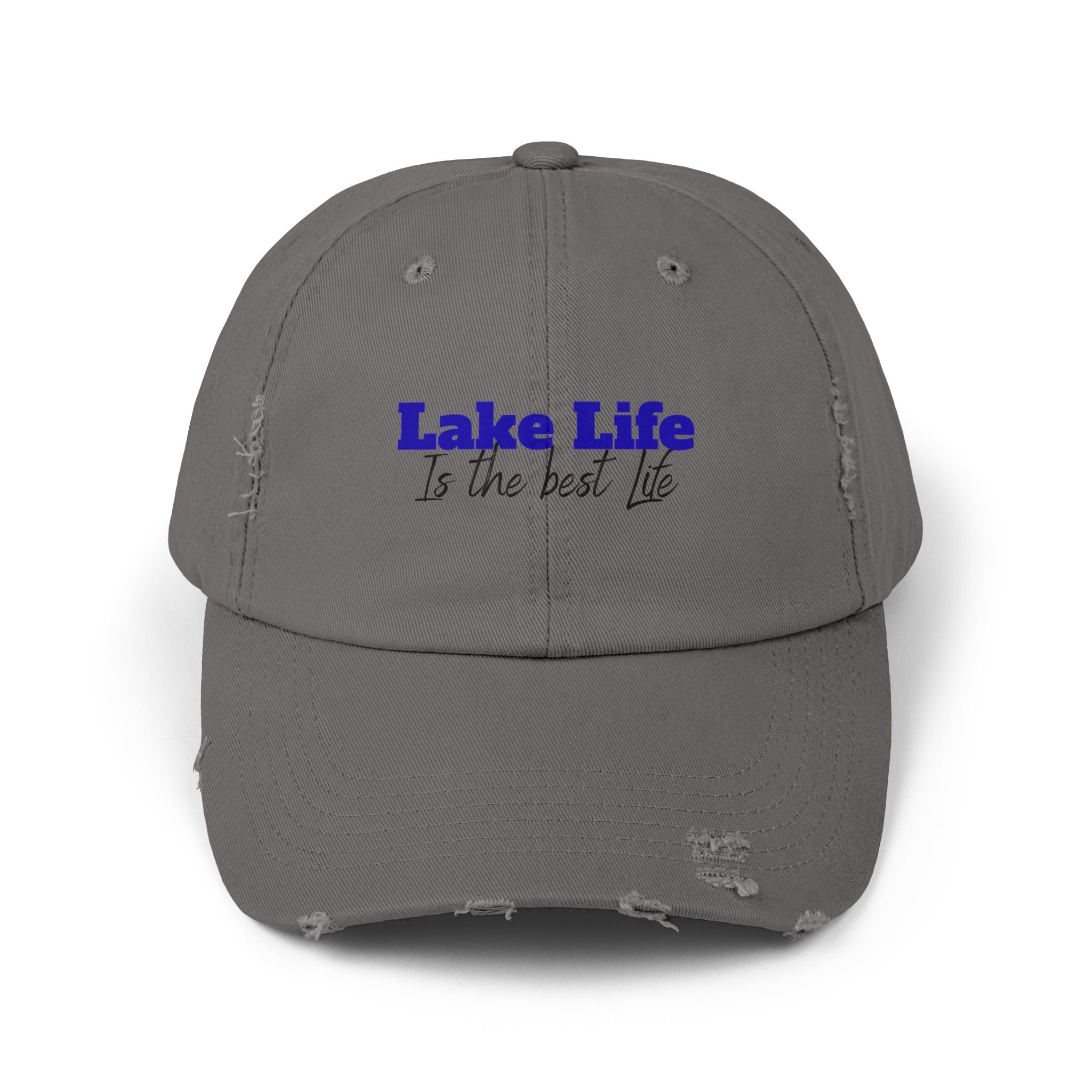 Lake Life Is the Best Life Distressed Cap