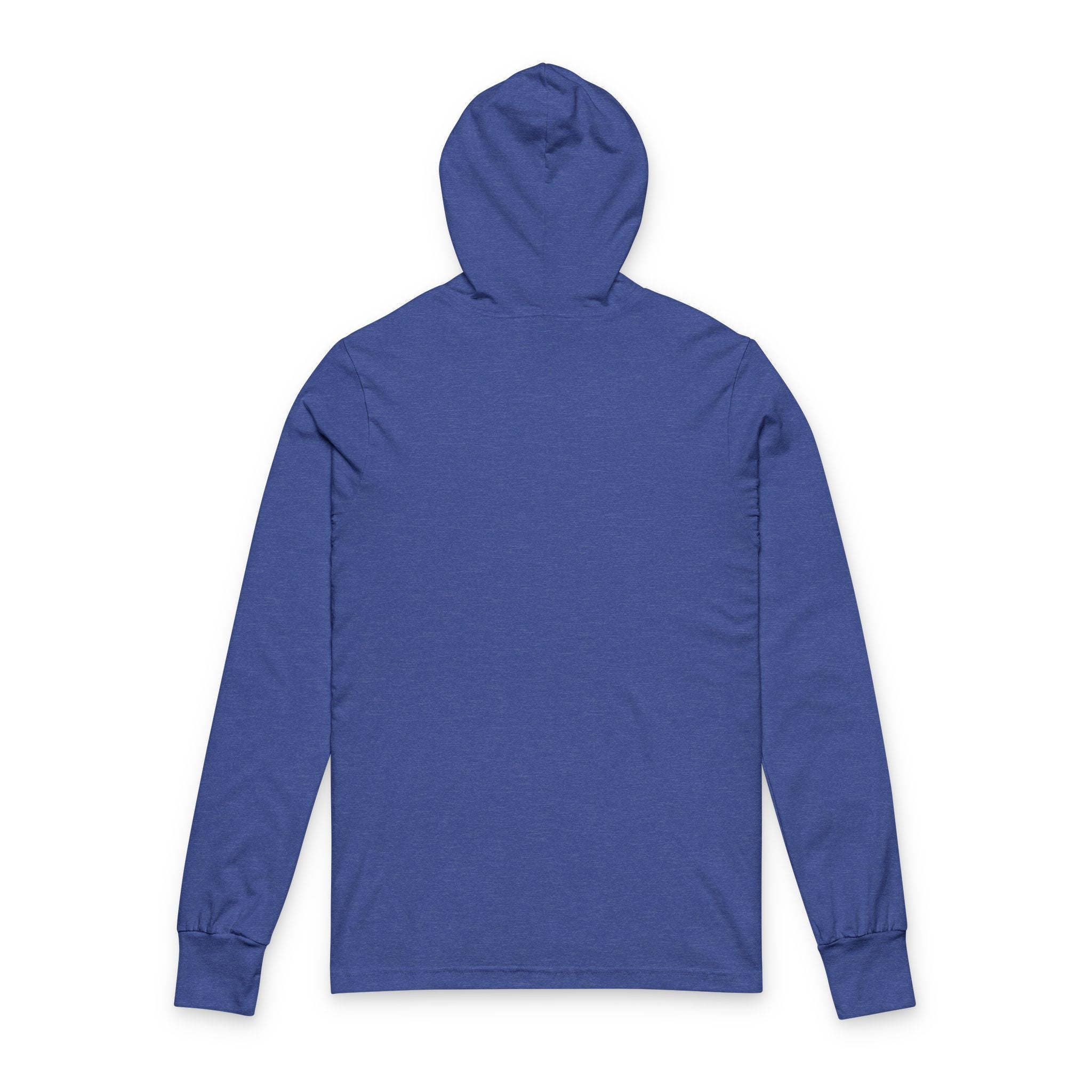 Morning Haze Hooded Long Sleeve Tee — Sunrise Logo Comfort Top