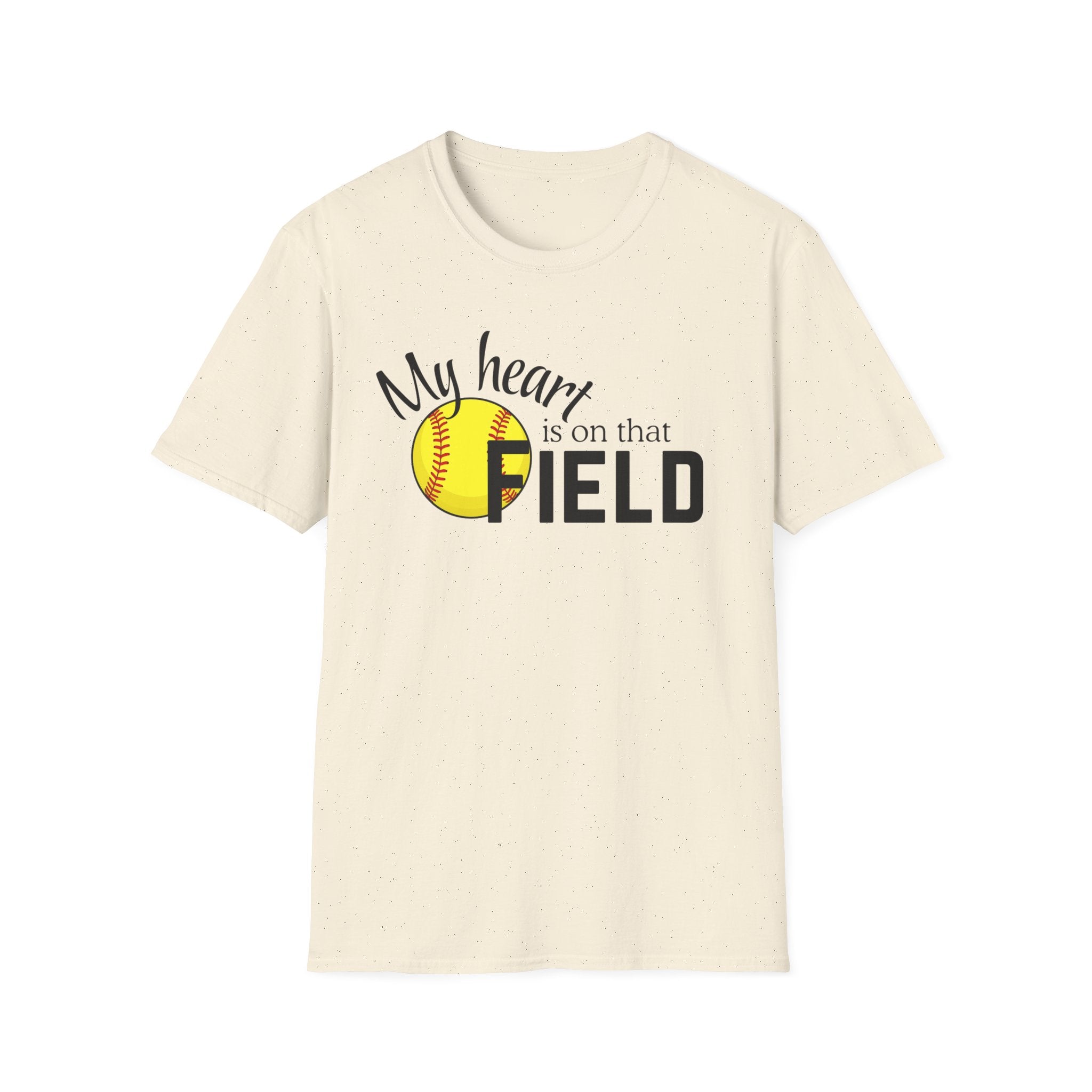 Softball 'My Heart Is On That Field' T-Shirt