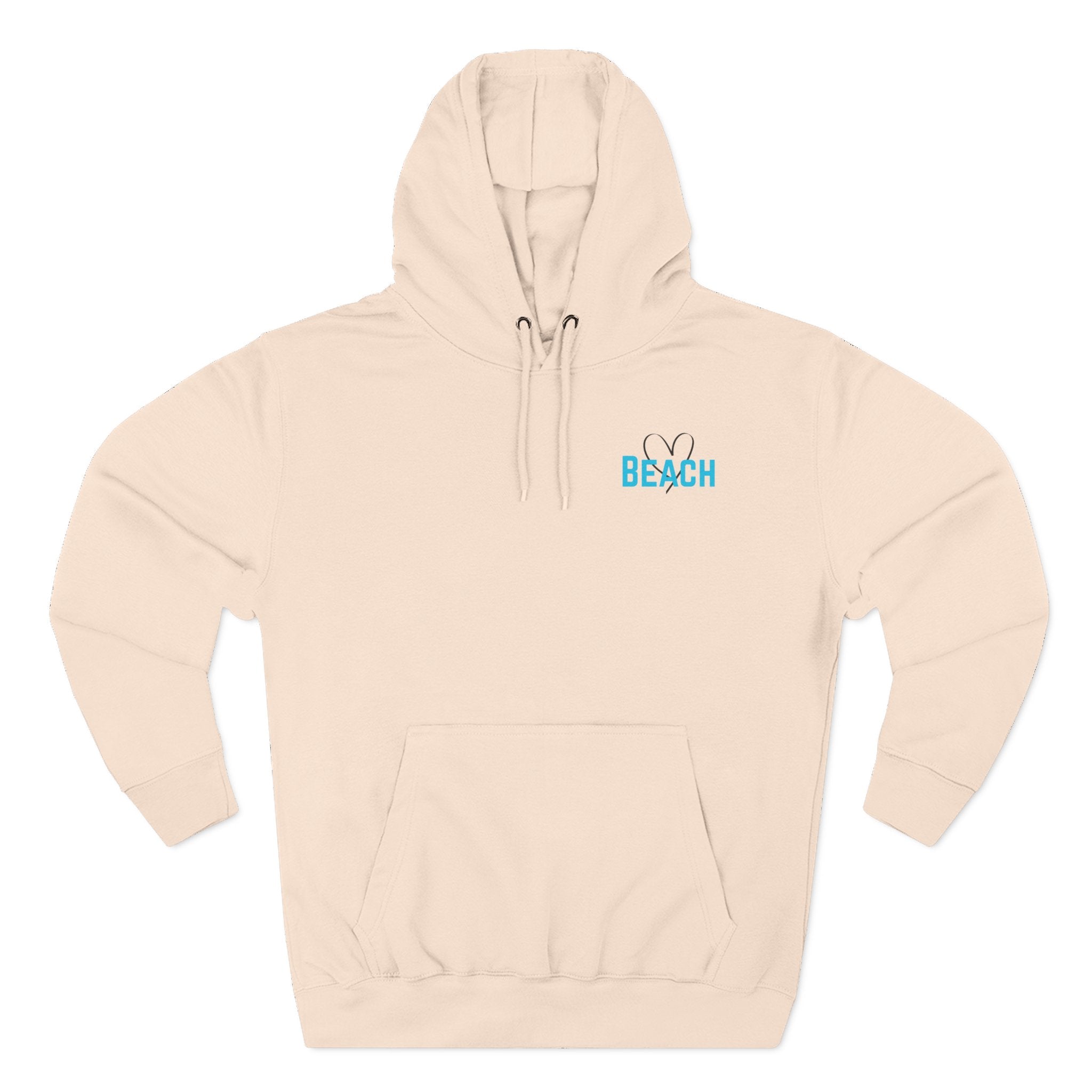 Beach & Back Hoodie – “I Love You to the Beach & Back” Cozy Fleece Pullover