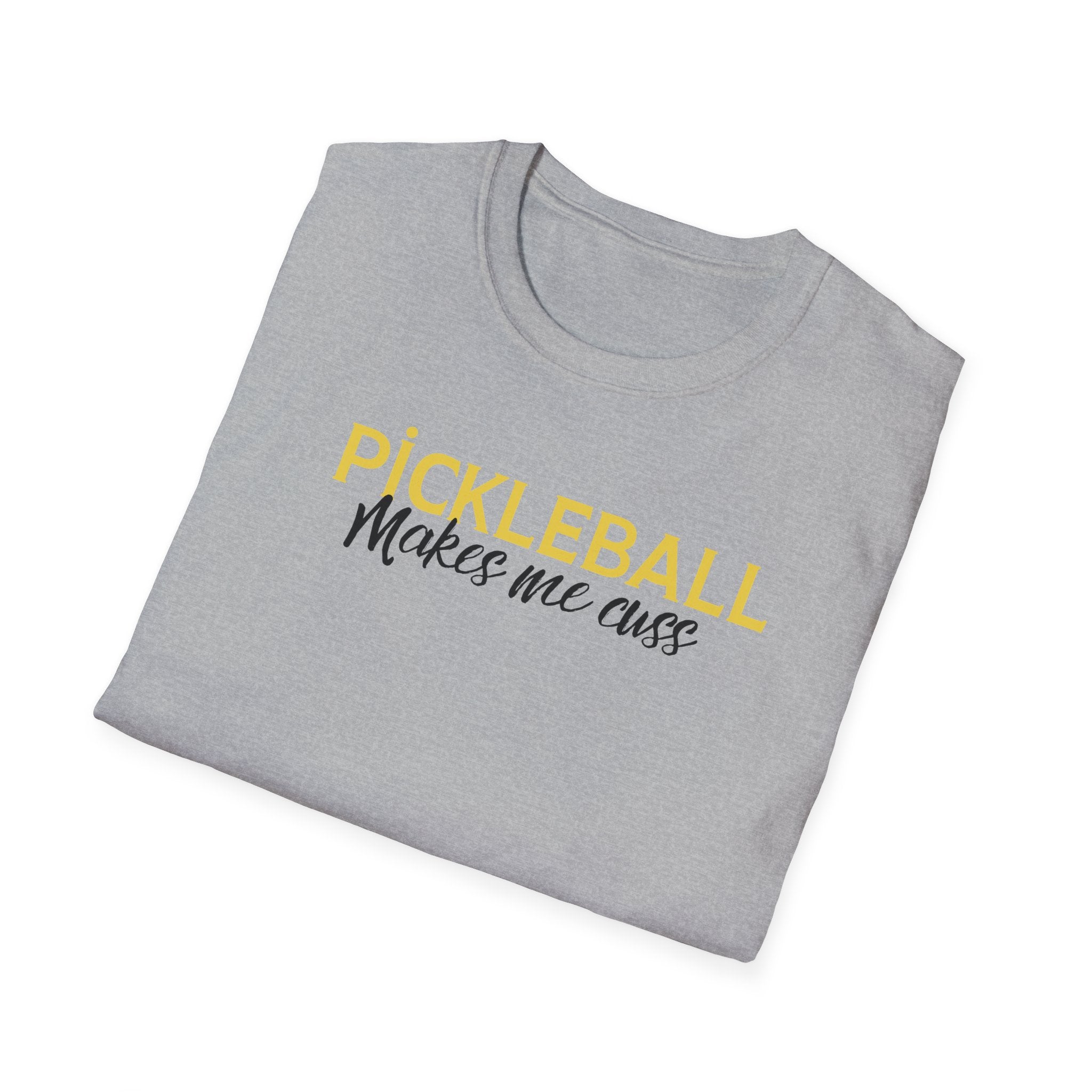 Pickleball Makes Me Blush T-Shirt — Funny Pickleball Player Tee